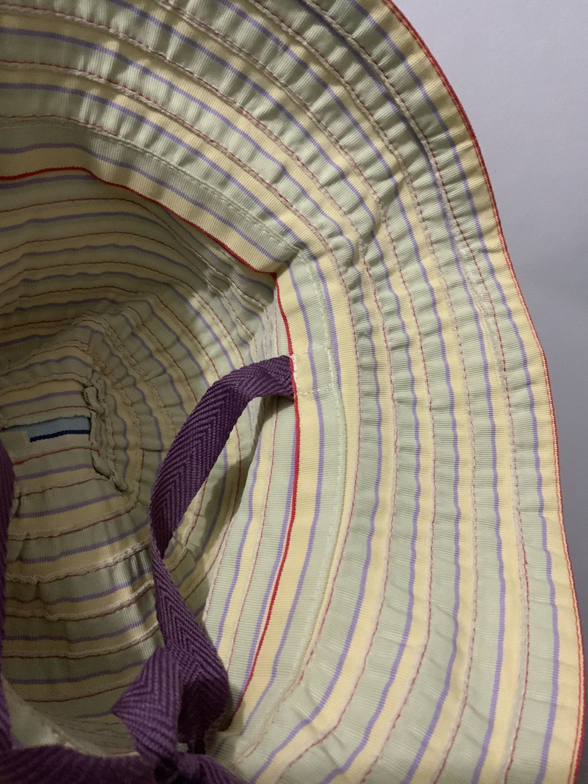 Vintage Striped Multicolor Unbrand Archive Streetwear Hat Size ONE SIZE - 8 Thumbnail