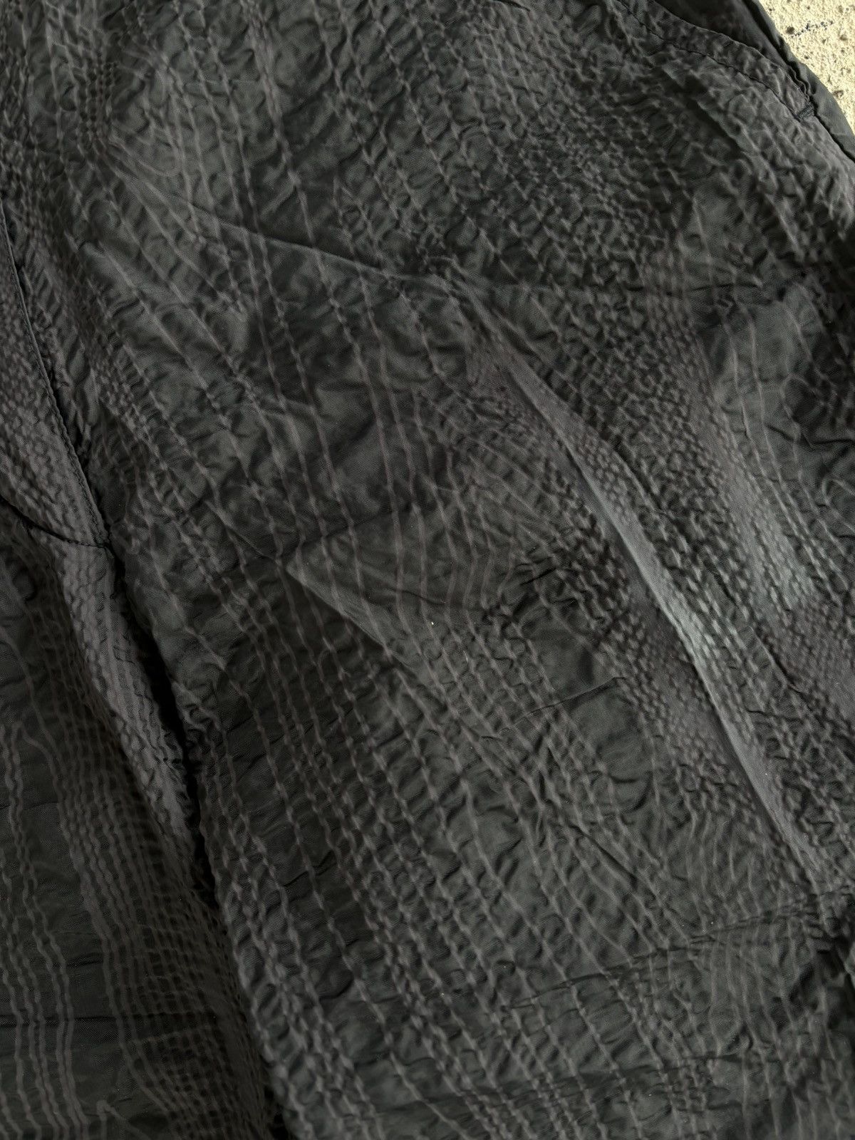 W&LT × Walter Van Beirendonck 90s W&LT Reptile Print embossed nylon pants. Size 29" - 4 Thumbnail