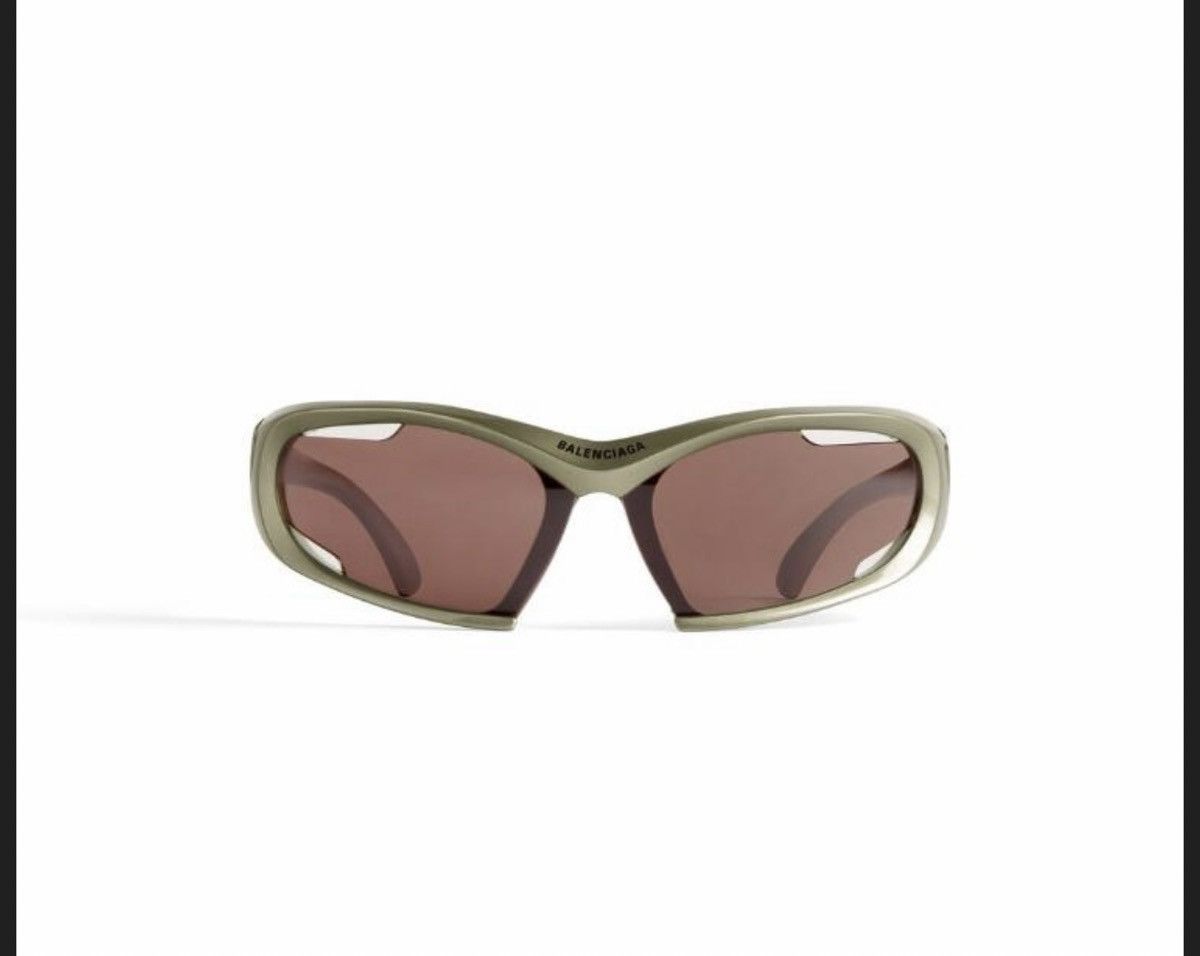 Balenciaga Balenciaga Dynamo Rectangle Sunglasses Size ONE SIZE - 1 Thumbnail