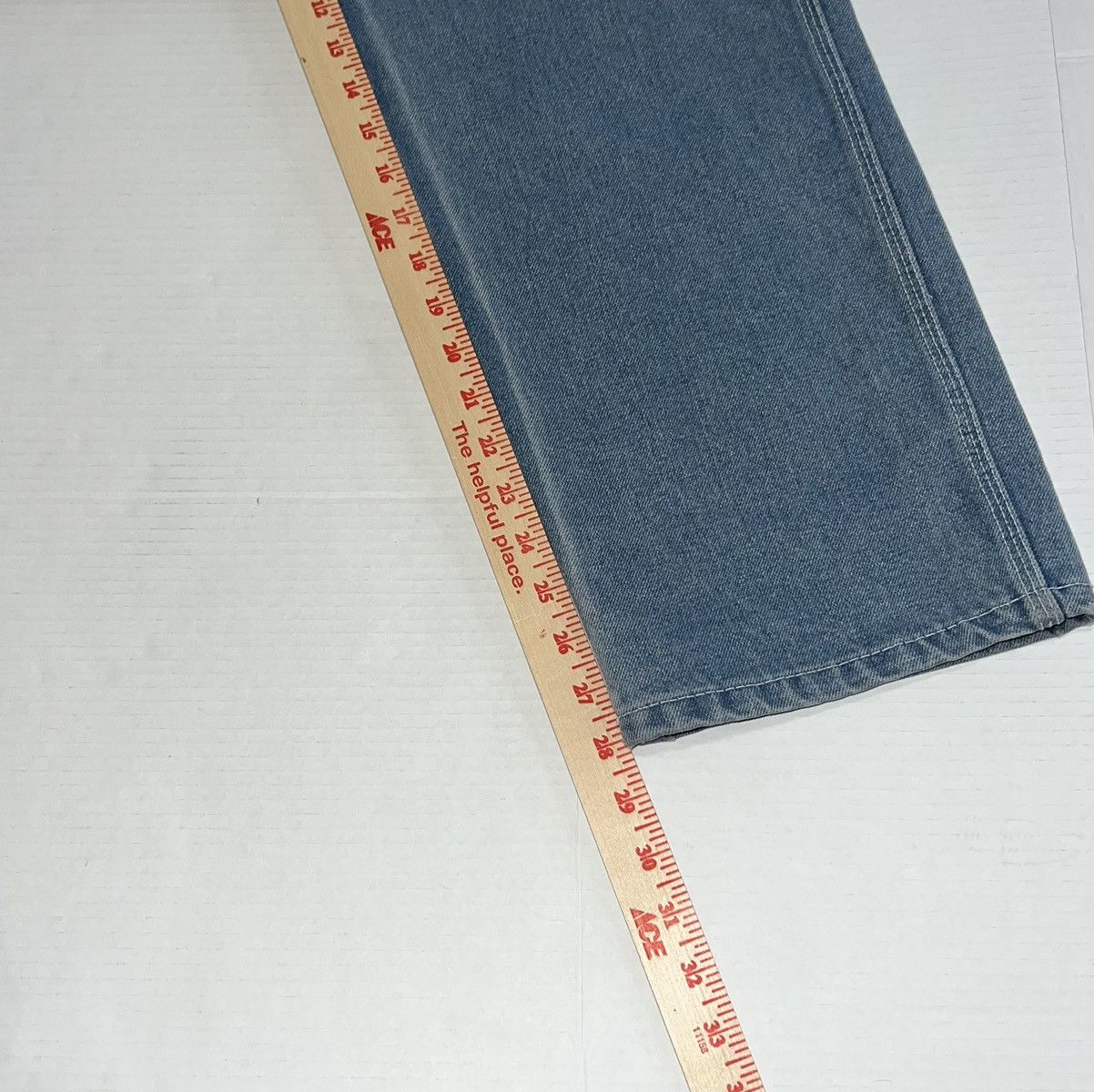 Ben Davis Vintage Ben Davis Baggy Carpenter Jeans Denim Y2k 90s 34x28 Size US 34 / EU 50 - 9 Thumbnail