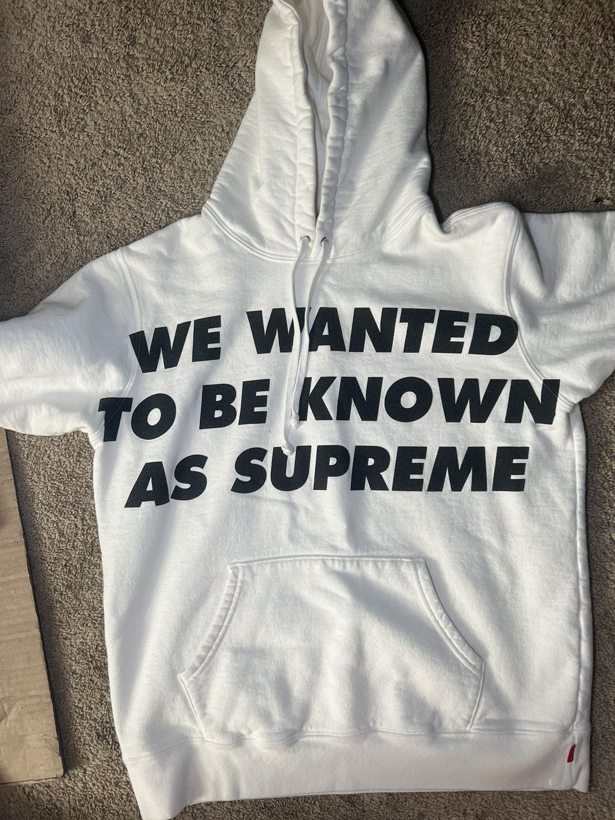 image of We Wanted To Be Known As Supreme in Tan, Men's (Size Medium)