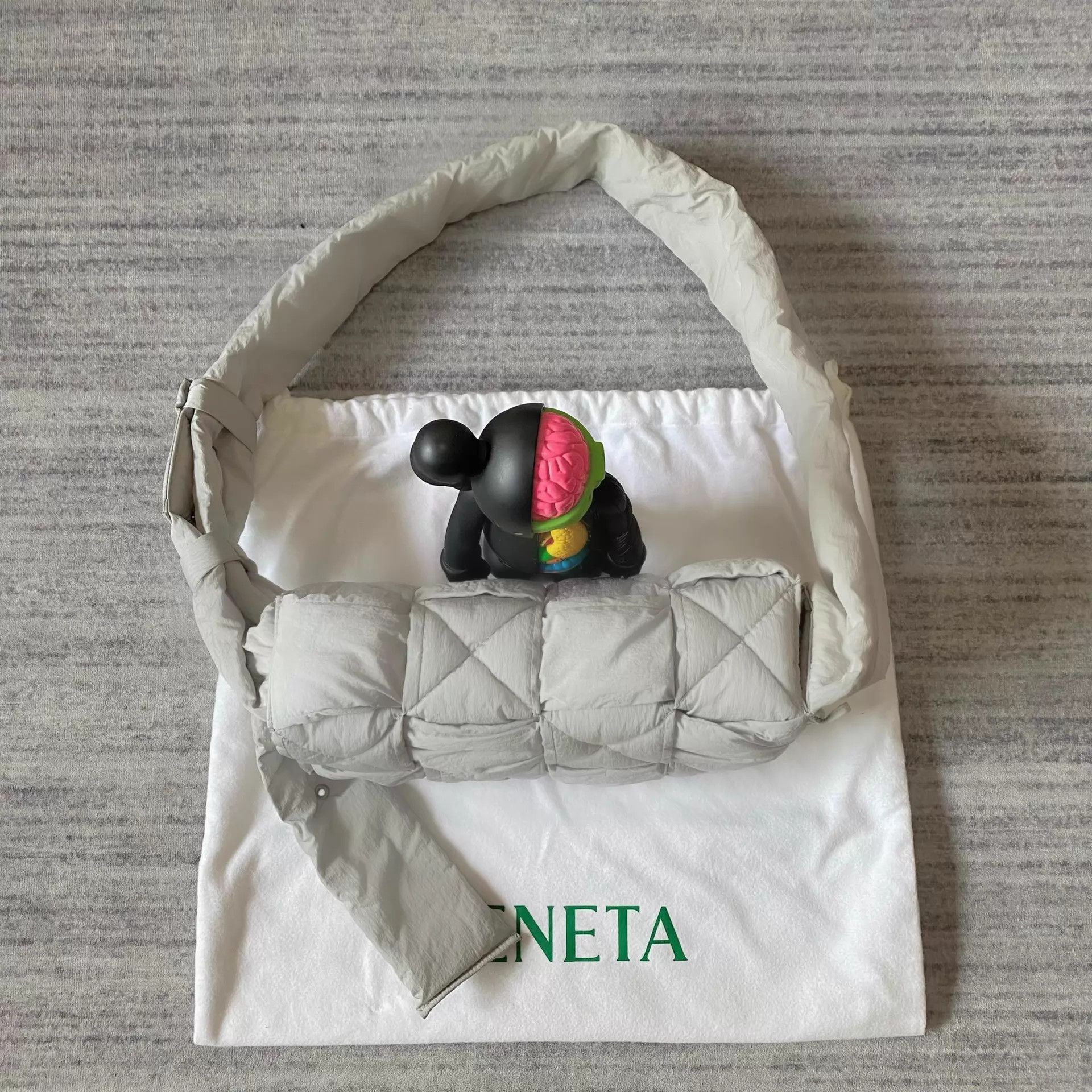 Bottega Veneta Bottega Veneta Nylon Pillow Bag Women's Crossbody/Shoulder Size ONE SIZE - 3 Thumbnail