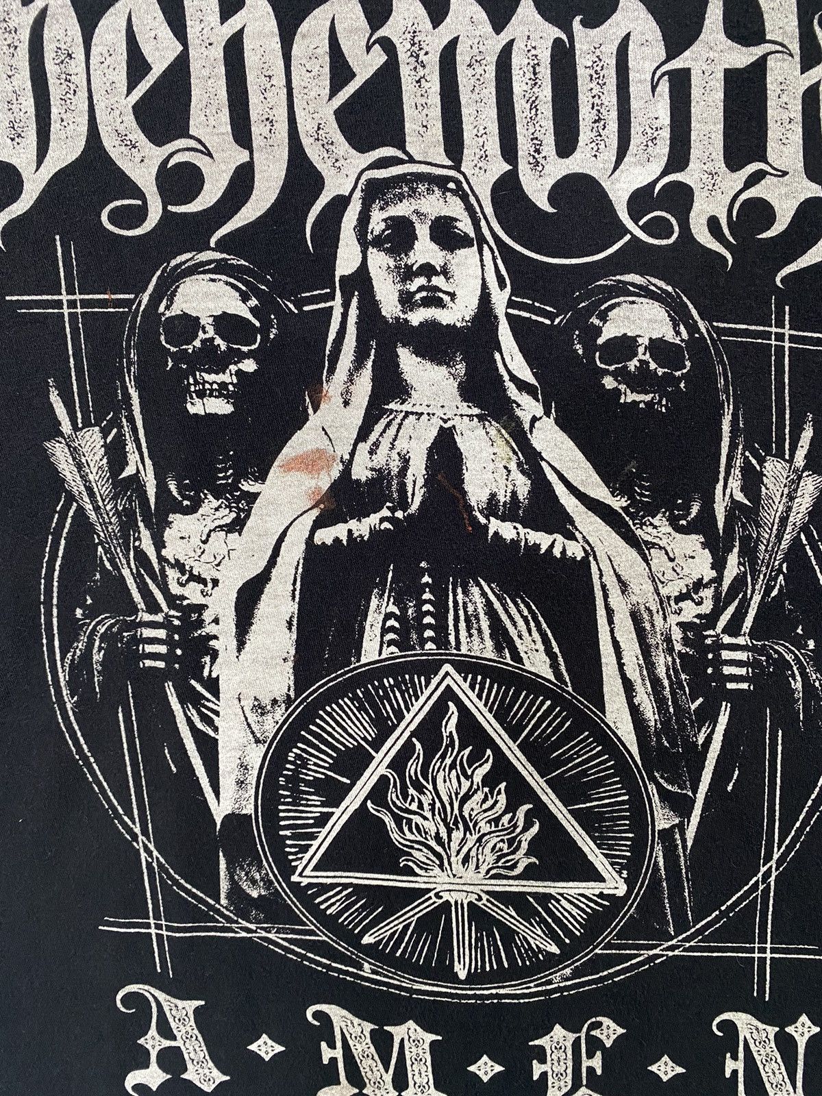 Band Tees 💥BEHEMOTH black metal band Amen rare tee shirt Size US XL / EU 56 / 4 - 3 Thumbnail