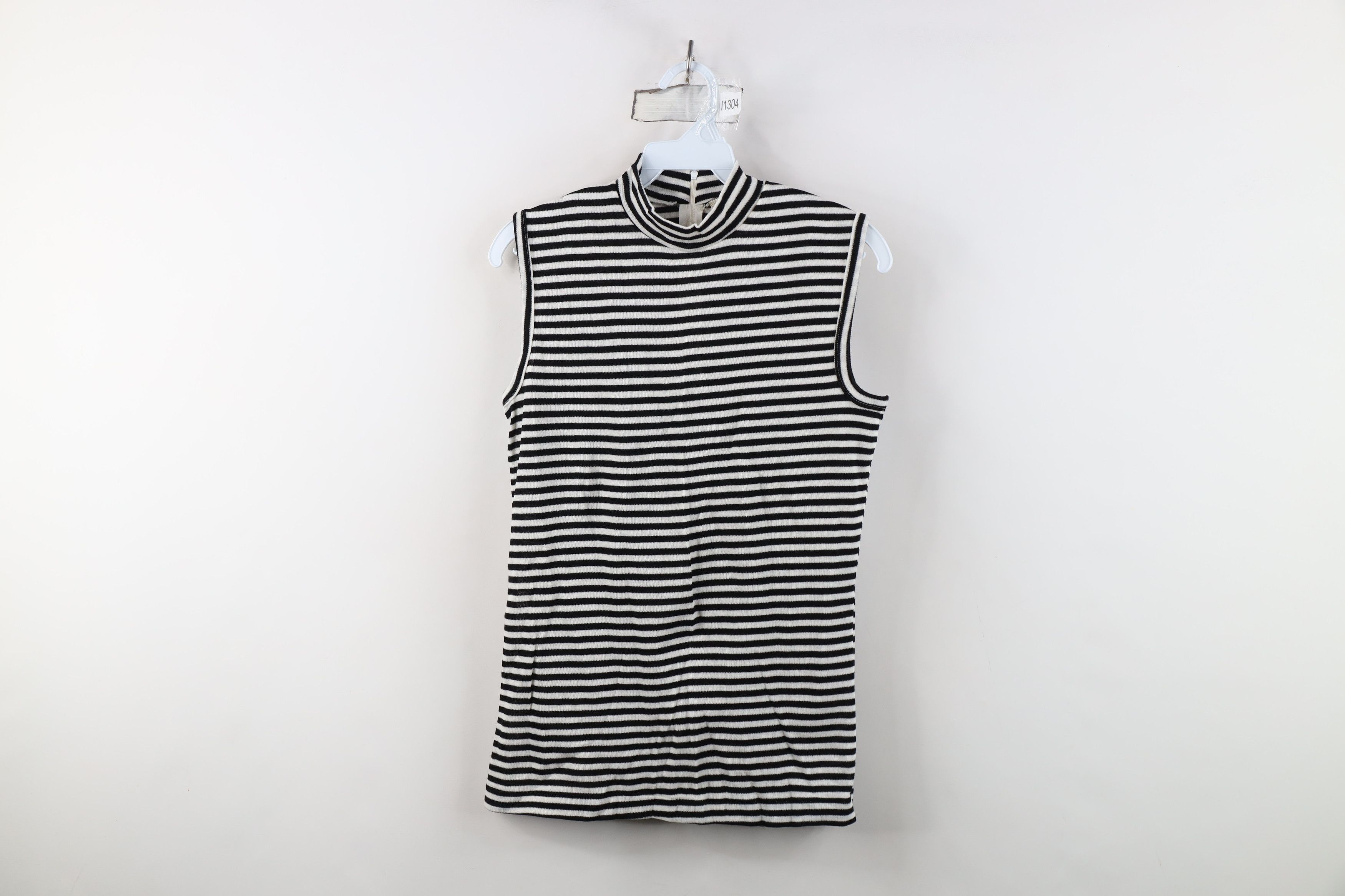 Vintage Vintage 60s 70s Macys Block Sleeveless Knit Shirt Japan Size M / US 6-8 / IT 42-44 - 1 Thumbnail