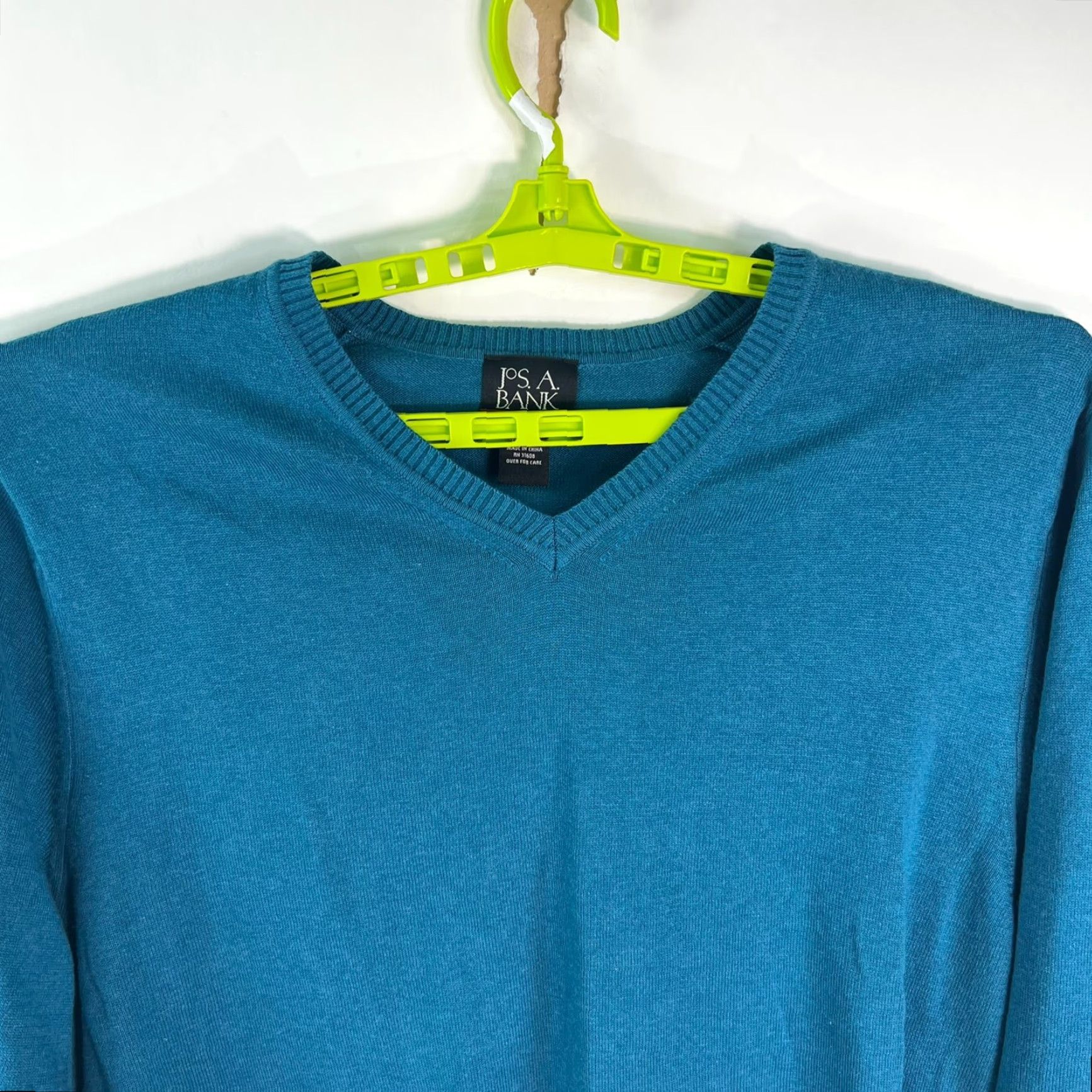 Jos. A. Bank Jos. A. Bank Sweater Pullover Men 2XL Blue 100% Cotton Pima Soft Knit Crew Neck Casual Classic Size US XXL / EU 58 / 5 - 2 Thumbnail