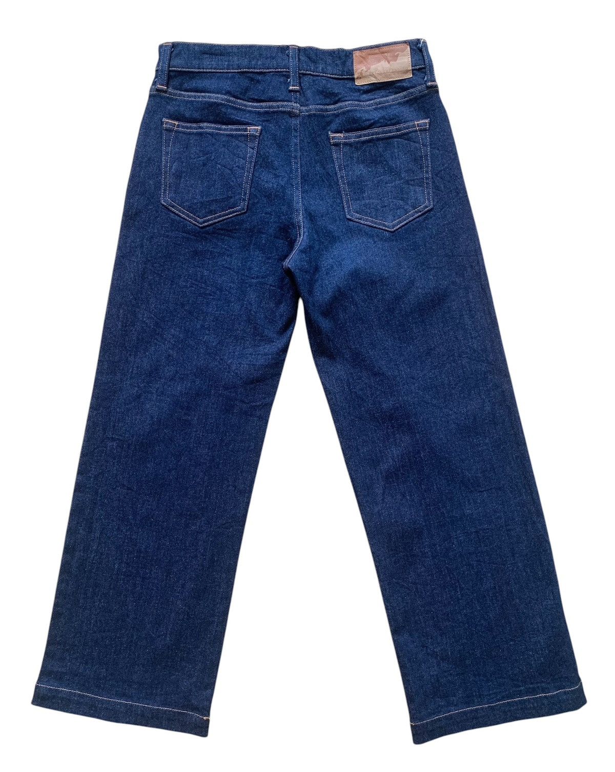 Designer Setouchi Indigo Made In Japan Baggy Stretching Jeans Pant Size US 28 / EU 44 - 2 Thumbnail