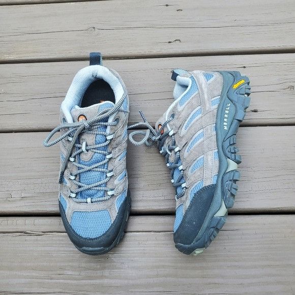 Merrell Merrell Moab 2 Vent Smoke Gray Suede Leather Hiking Boot Size US 9 / IT 39 - 2 Thumbnail