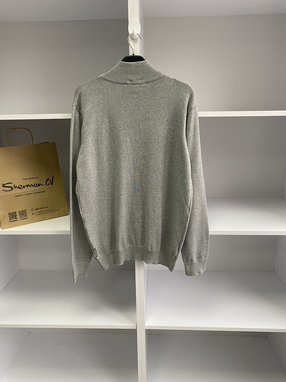 Armani × Vintage Vintage Armani Jeans Luxury Streetwear Zip Sweatshirt Size US XL / EU 56 / 4 - 12 Thumbnail