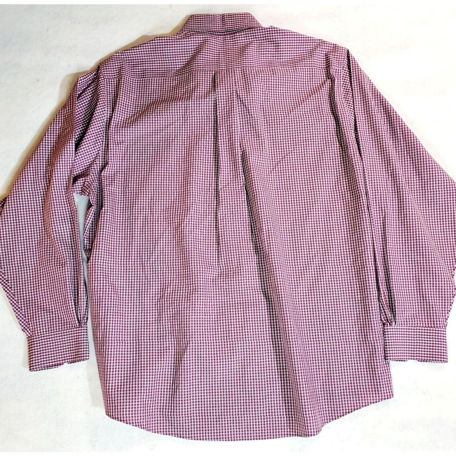 Brooks Brothers Brooks Brothers Button-Down Long Sleeve Shirt Red Plaid Mens Large Size US L / EU 52-54 / 3 - 5 Thumbnail