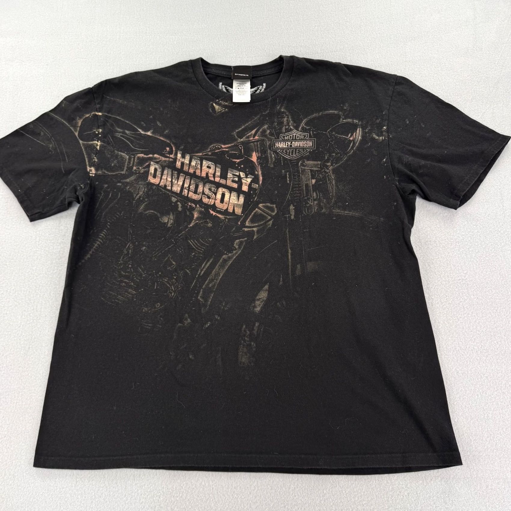 Harley Davidson Harley-Davidson Shirt Mens 2XL Black Graphic Tee Barnett El Paso Texas Motorcycle USA Shirt Mens 2XL Graphic Print Ladies? Size US XXL / EU 58 / 5 - 2 Thumbnail