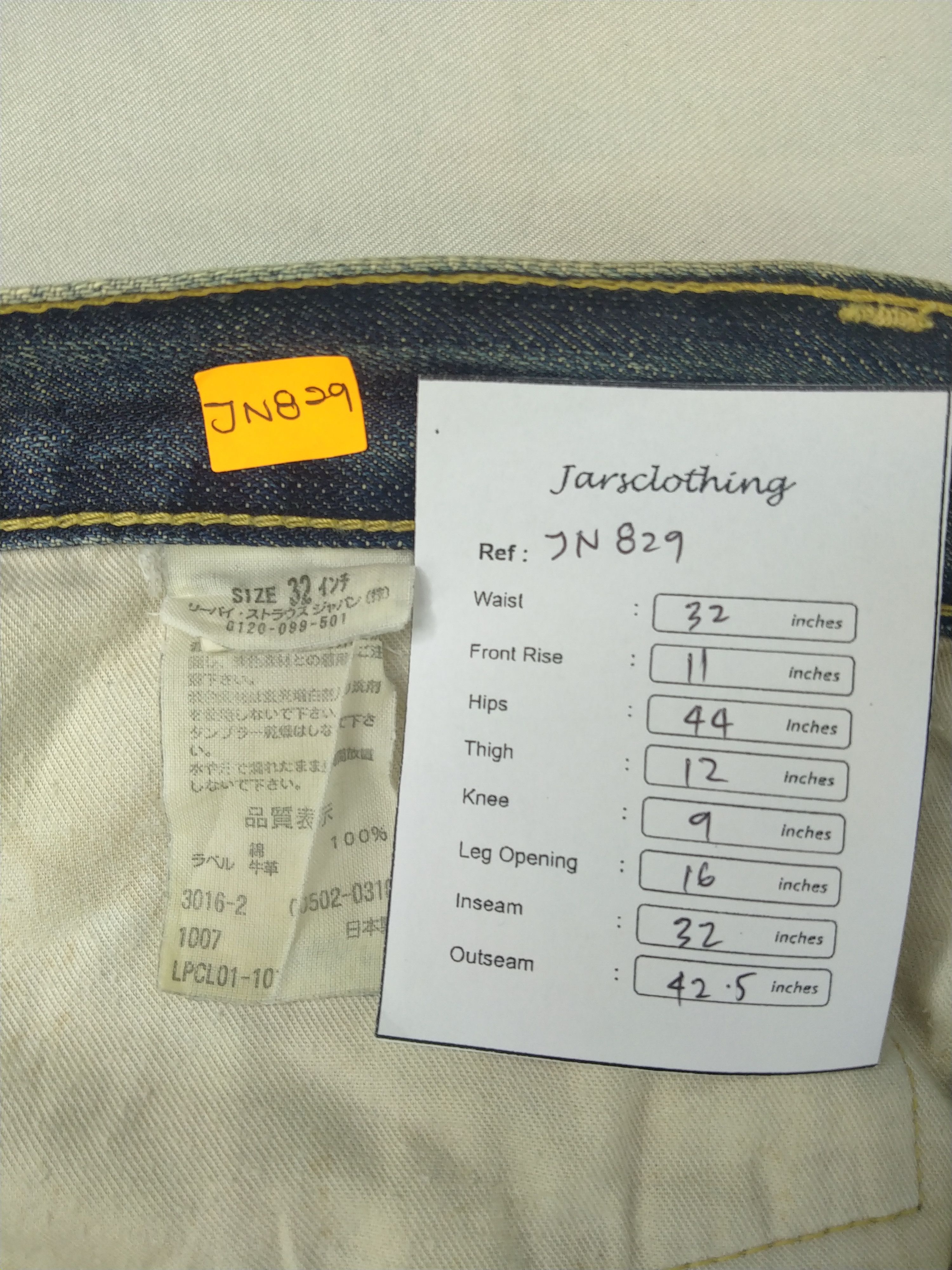 Levi's Dirty Blue Vintage Levi's 502 Distressed Denim 32x32 JN829 Size US 32 / EU 48 - 8 Thumbnail