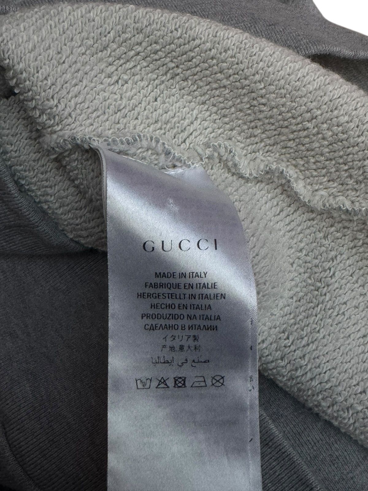 Gucci Gucci Dragon Embroidered Logo Sweatshirt Hoodie Size US L / EU 52-54 / 3 - 11 Thumbnail