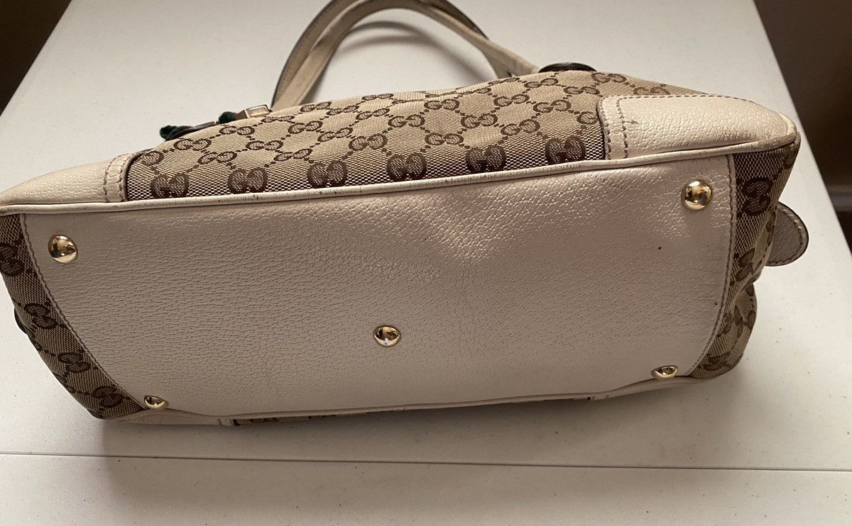 Gucci Gucci Princy Boston Bag GG canvas and leather handbag Size ONE SIZE - 6 Thumbnail