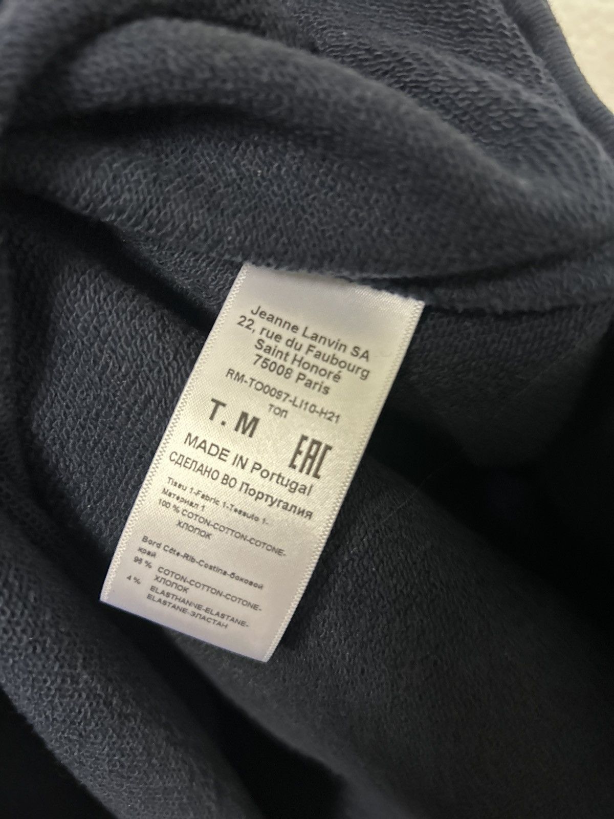 Lanvin Lanvin ”Skate” Sweatshirt Size US M / EU 48-50 / 2 - 5 Thumbnail