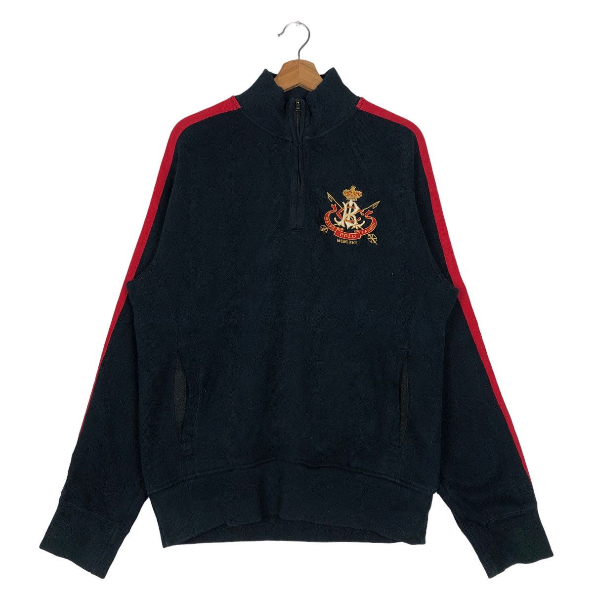 Polo Ralph Lauren 🔥Vintage Biker Jacket Polo Ralph Lauren MCMLXVII Size US M / EU 48-50 / 2 - 1 Thumbnail