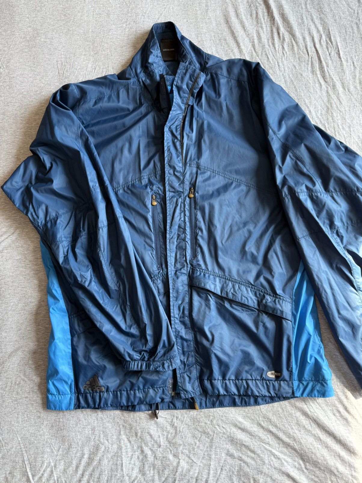 Adidas Adidas Vintage 00s Blue Jacket Size US L / EU 52-54 / 3 - 6 Thumbnail