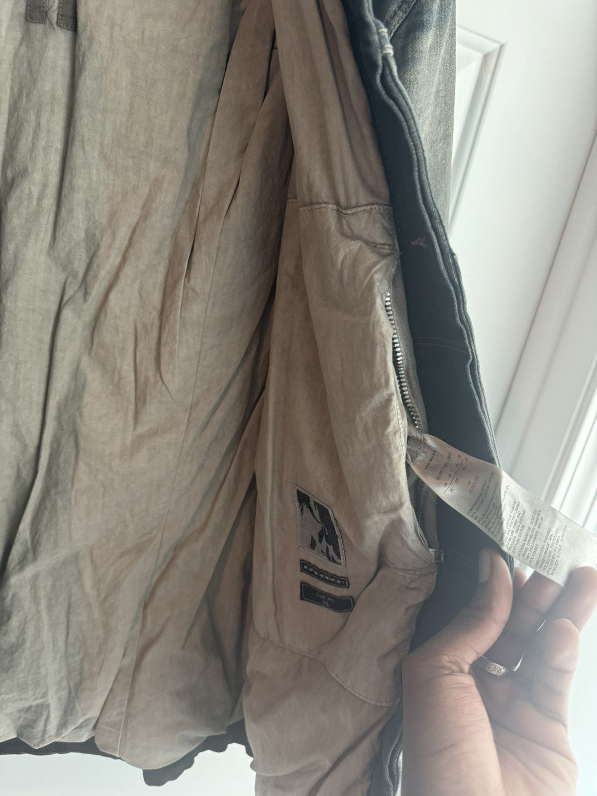 Rick Owens × Rick Owens Drkshdw Rick Owens Drkshdw Denim Jacket Size US XL / EU 56 / 4 - 8 Thumbnail