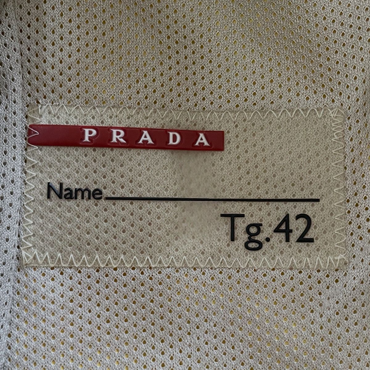 Prada 00’s Prada Sport Beige Nylon Biker Jacket Size M / US 6-8 / IT 42-44 - 9 Thumbnail