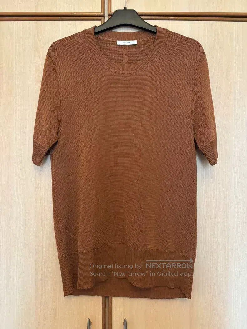 The Row The Row Brown knitted short-sleeve Size XS / US 0-2 / IT 36-38 - 1 Thumbnail