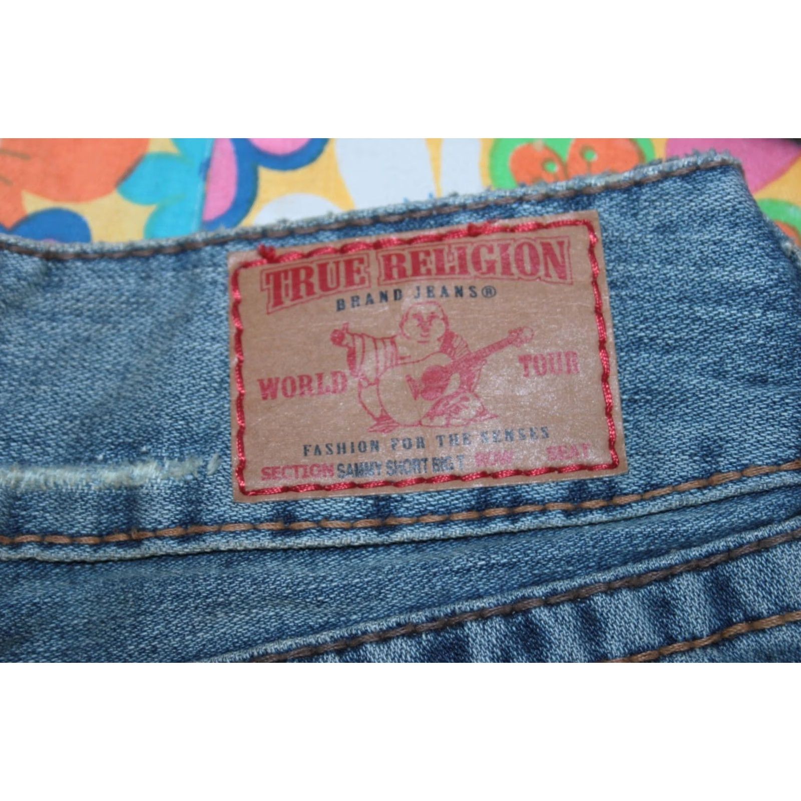 True Religion True Religion Jeans Sammy Shorts Denim Shorts 26 Blue Womens BNWT Size 26" / US 2 / IT 38 - 7 Thumbnail