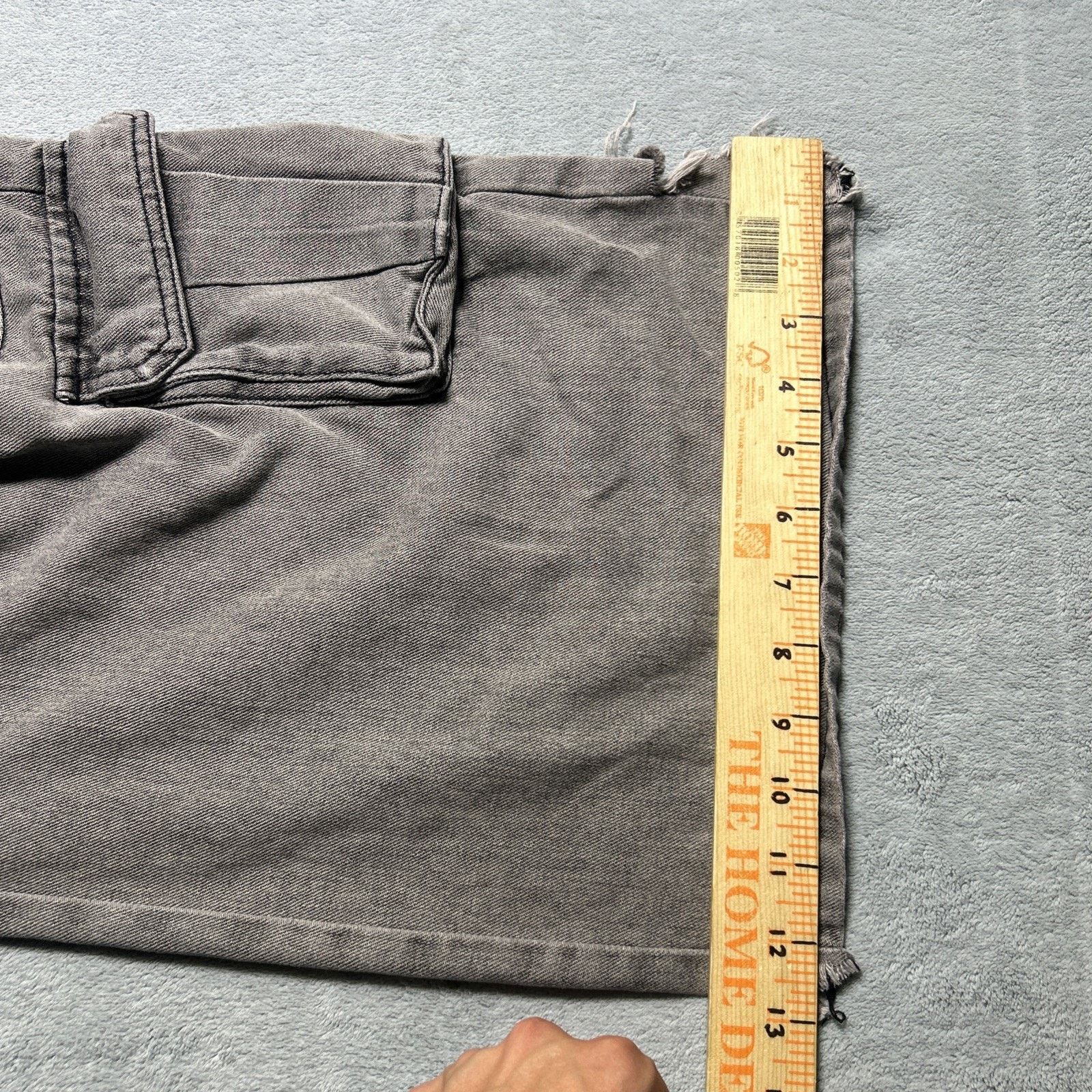 Tripp NYC Cargo Beyond Baggy Jeans Women XL 37x29 Hamilton Wide Ripped Size 37" - 18 Thumbnail
