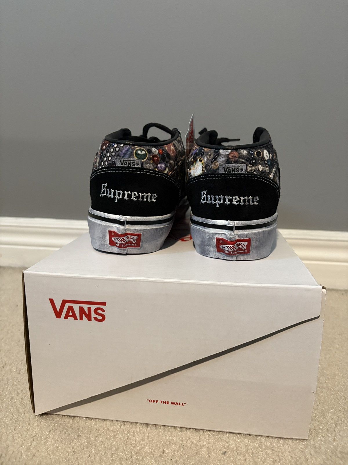 Supreme × Vans Supreme Mike Kelly Half-Cab Size US 9.5 / EU 42-43 - 4 Thumbnail