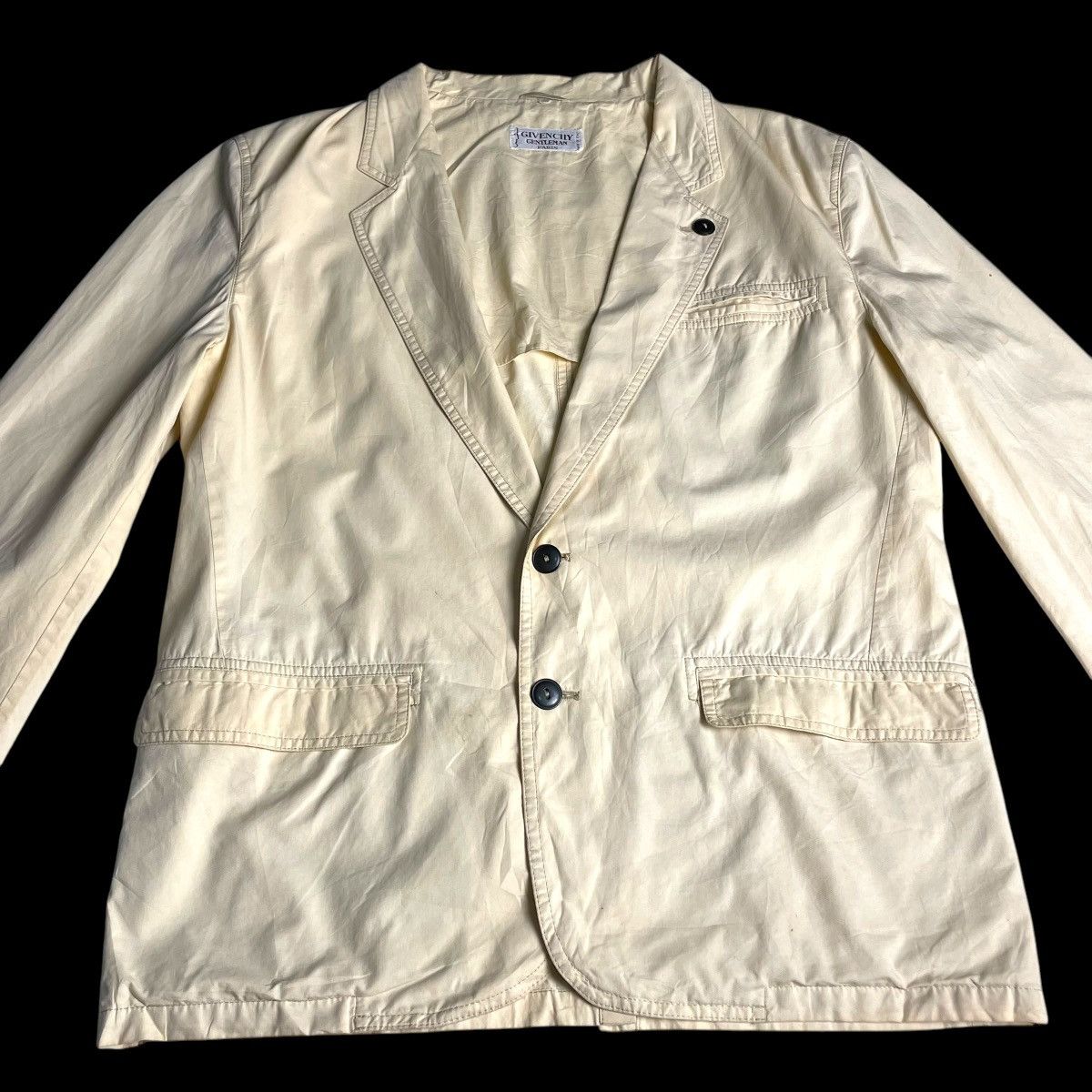 Givenchy VINTAGE GIVENCHY GENTLEMAN PARIS BLAZER JACKET Size US L / EU 52-54 / 3 - 5 Thumbnail