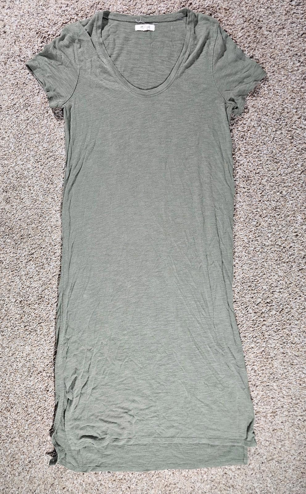 Madewell Madewell Dress Medium Green Midi Casual Everyday Boho Size M / US 6-8 / IT 42-44 - 1 Thumbnail
