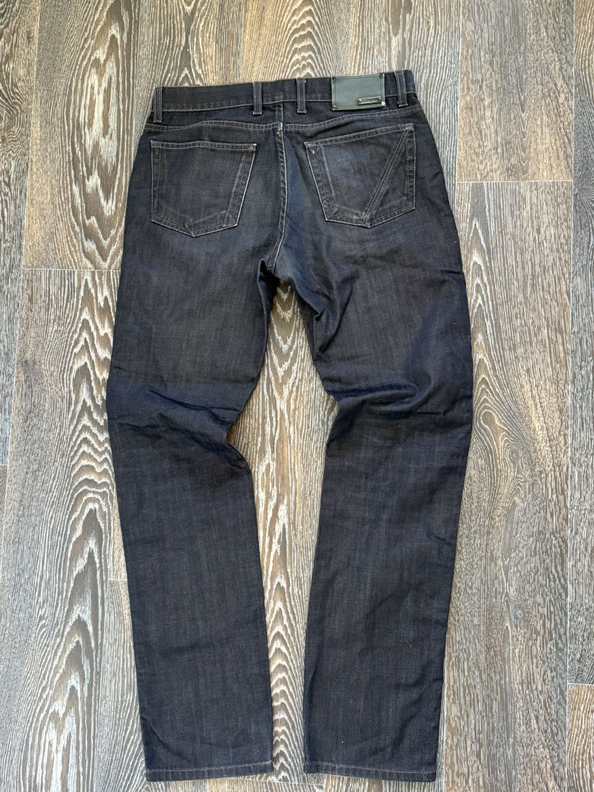 Z Zegna Z Zegna Dark Denim Jeans Slim Fit Size 32 Size US 32 / EU 48 - 3 Thumbnail
