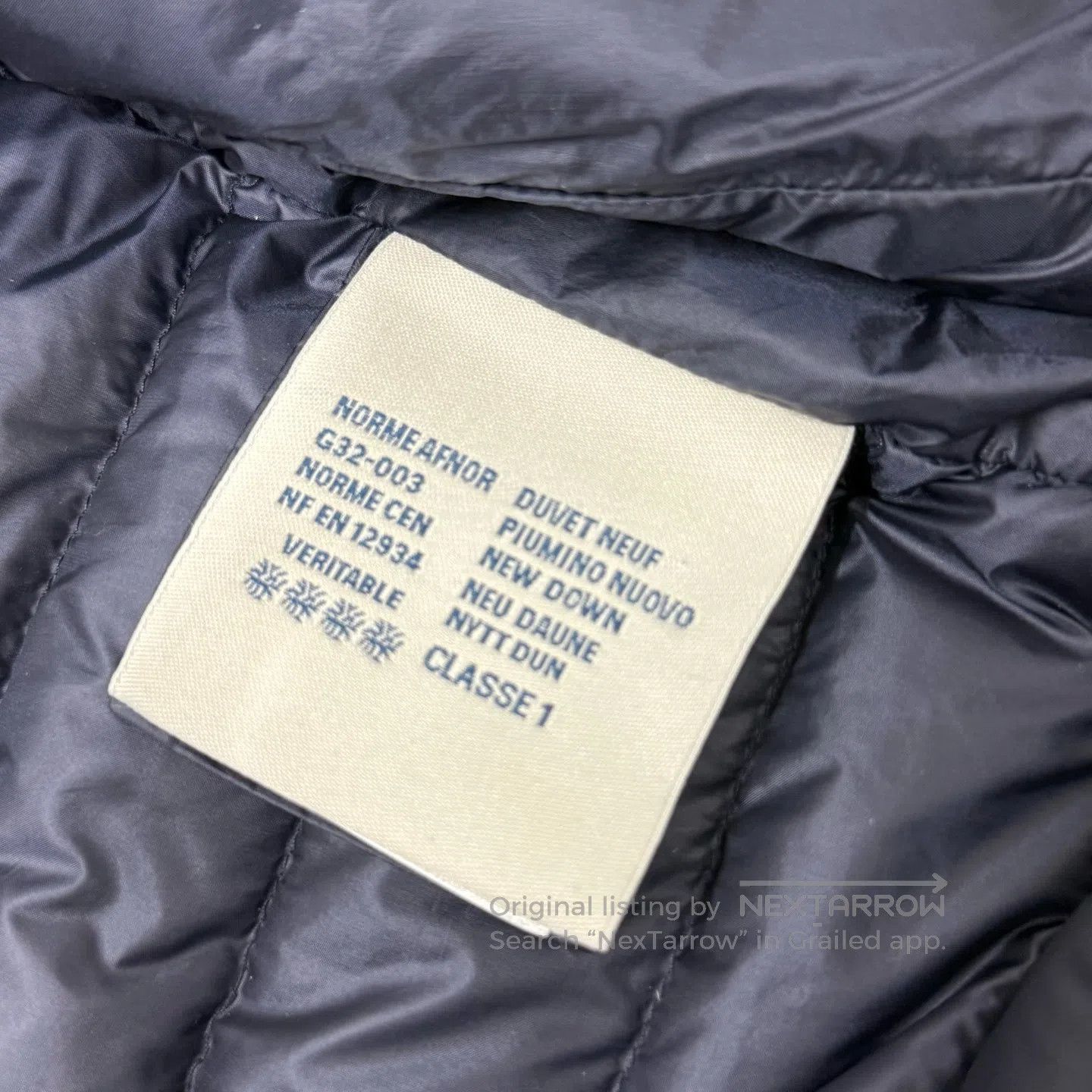 Moncler Moncler Navy Blue Down Jacket| Size US M / EU 48-50 / 2 - 5 Thumbnail
