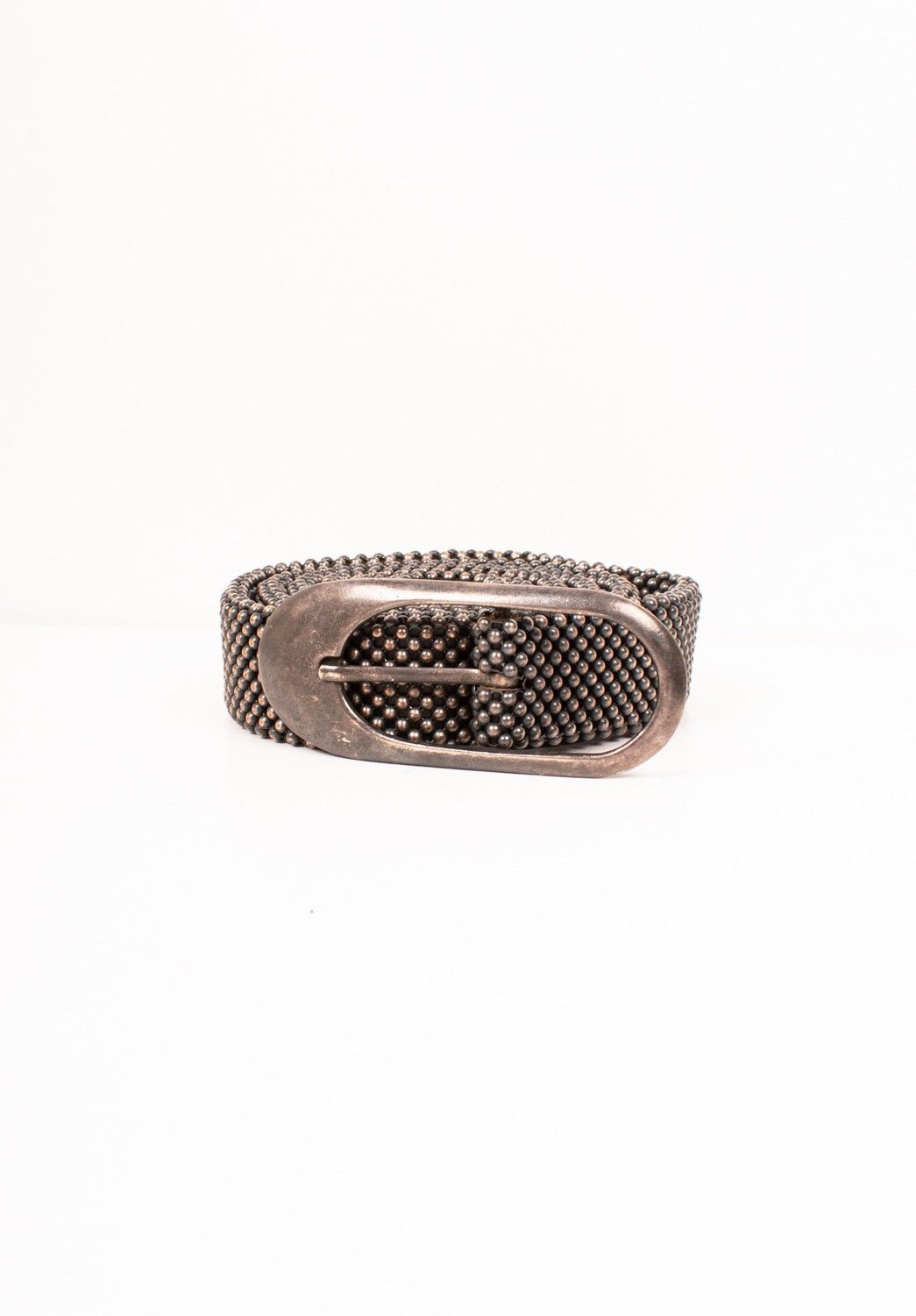 Hollywood Trading Company HTC Metal Heavy Men Belt Size L Size 38 - 1 Thumbnail