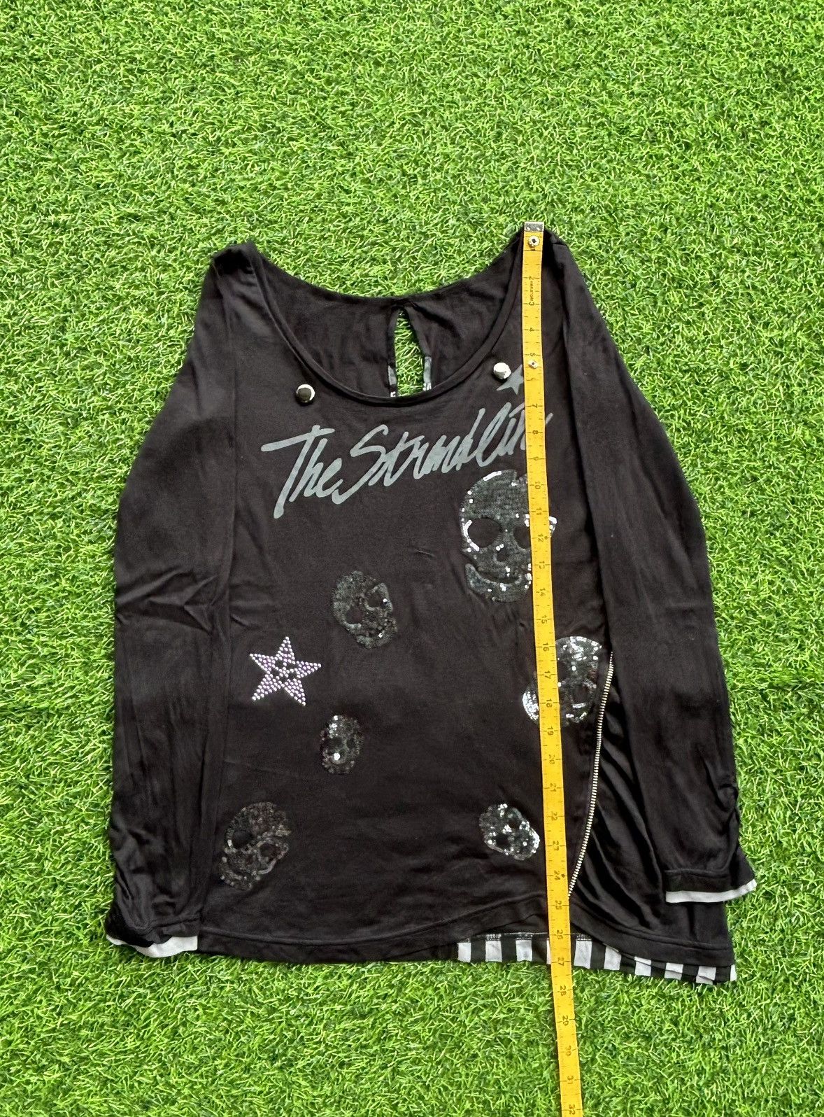 If Six Was Nine Y2k Maison Gilfy Skull Ifsixwasnine Punk Style Longsleeve Size M / US 6-8 / IT 42-44 - 12 Thumbnail