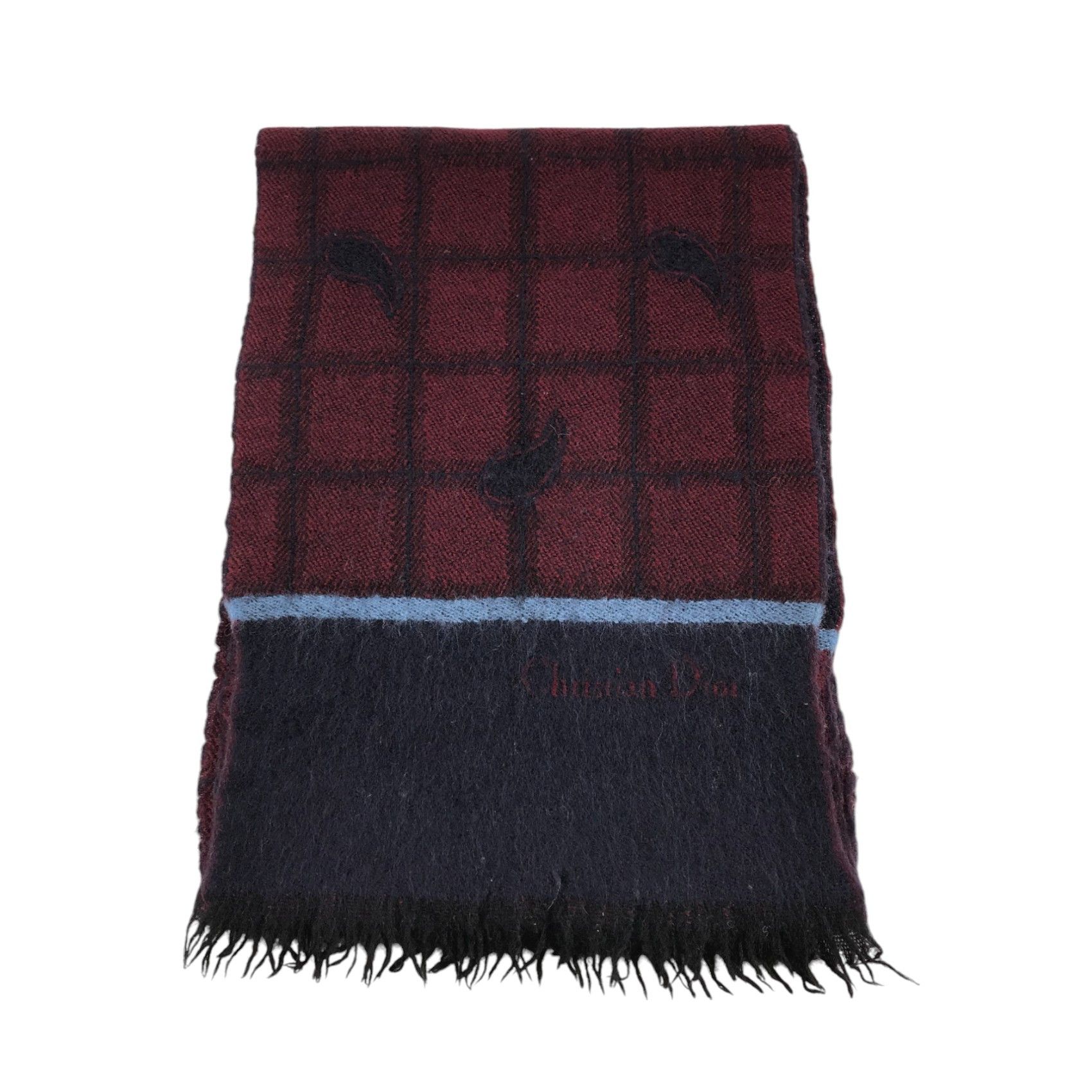 Vintage Christian Dior Scarf / Muffler / Neckwear - WW1427 Size ONE SIZE - 2 Thumbnail
