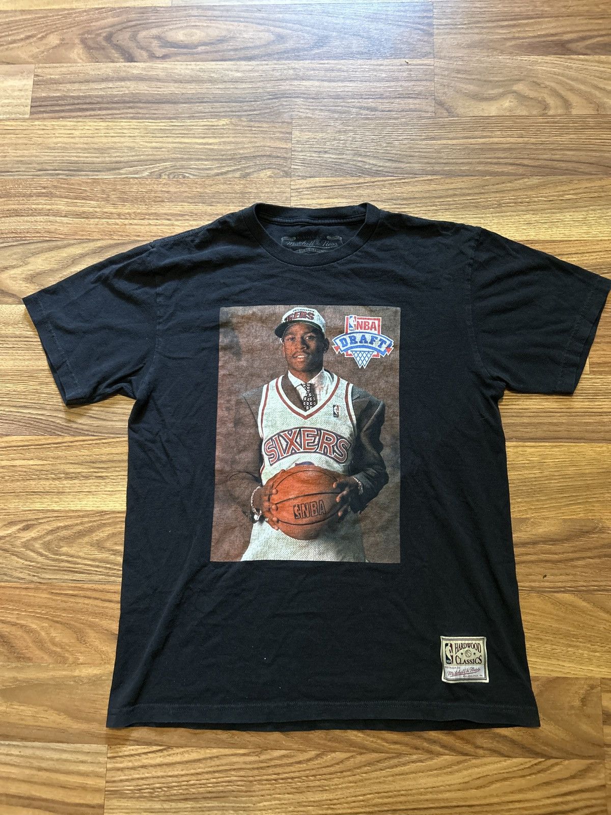 Mitchell & Ness × NBA × Pacsun Mitchell & Ness Allen Iverson NBA Draft Shirt Size US M / EU 48-50 / 2 - 1 Thumbnail