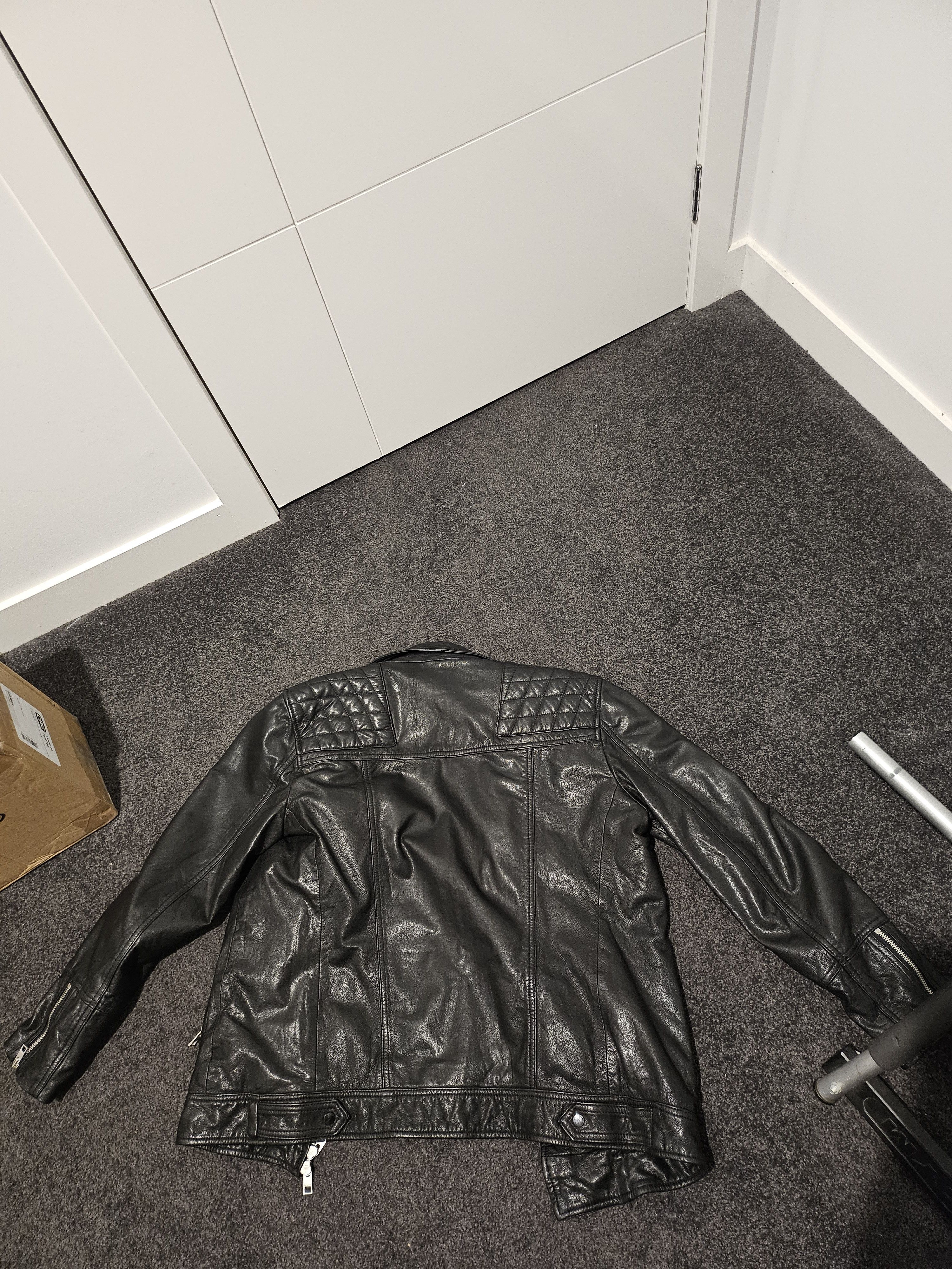 Allsaints AllSaints Kushiro Leather Jacket Size US S / EU 44-46 / 1 - 3 Thumbnail