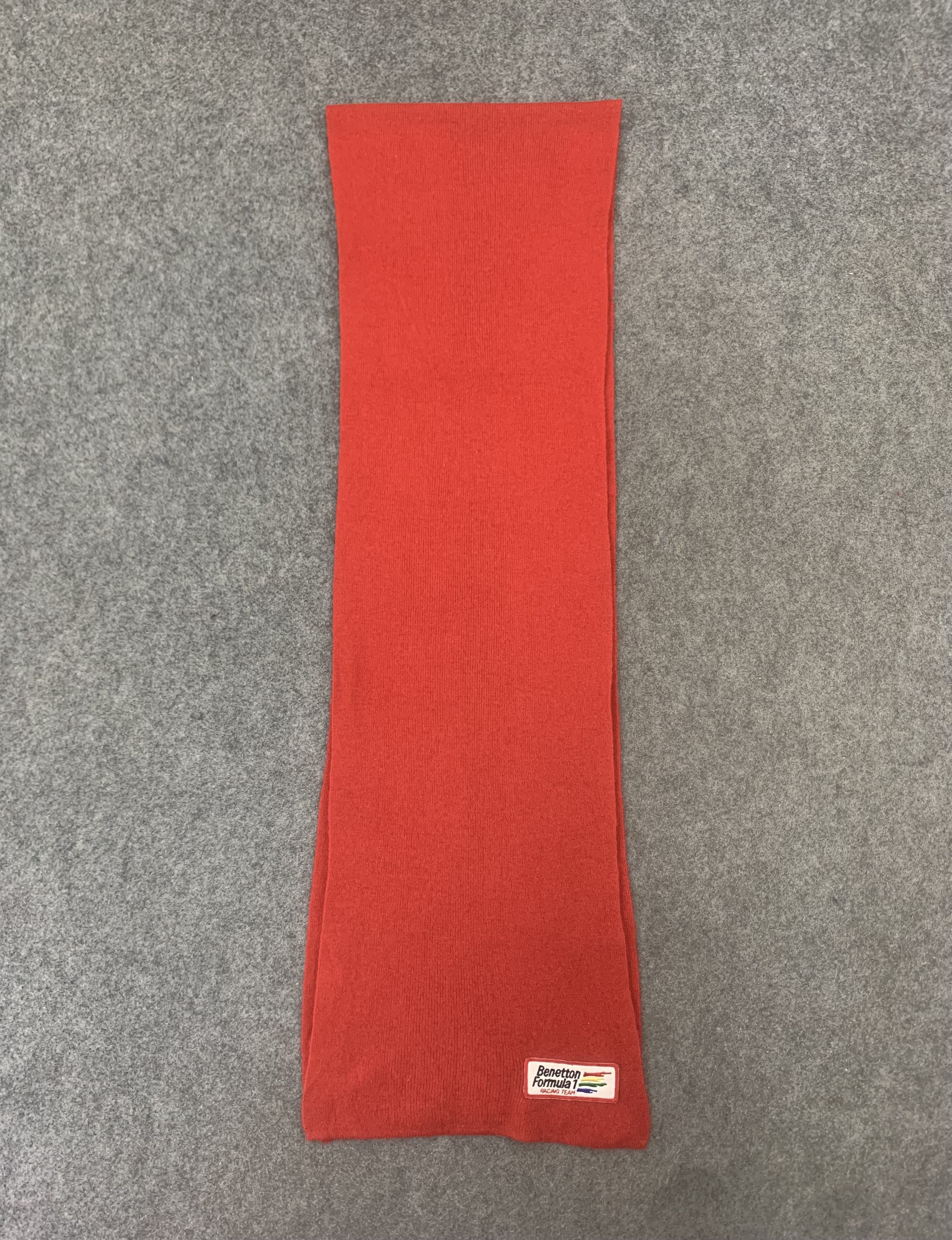 Benetton Benetton Formula 1 Scarf Wool Muffler Neck Wrap BL9138 Size ONE SIZE - 2 Thumbnail