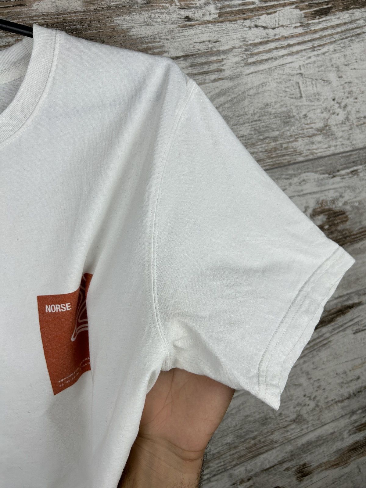 Japanese Brand × Norse Projects Mens Norse Project T Shirt Niels Gographic 1 luxury vintage Size US S / EU 44-46 / 1 - 7 Thumbnail