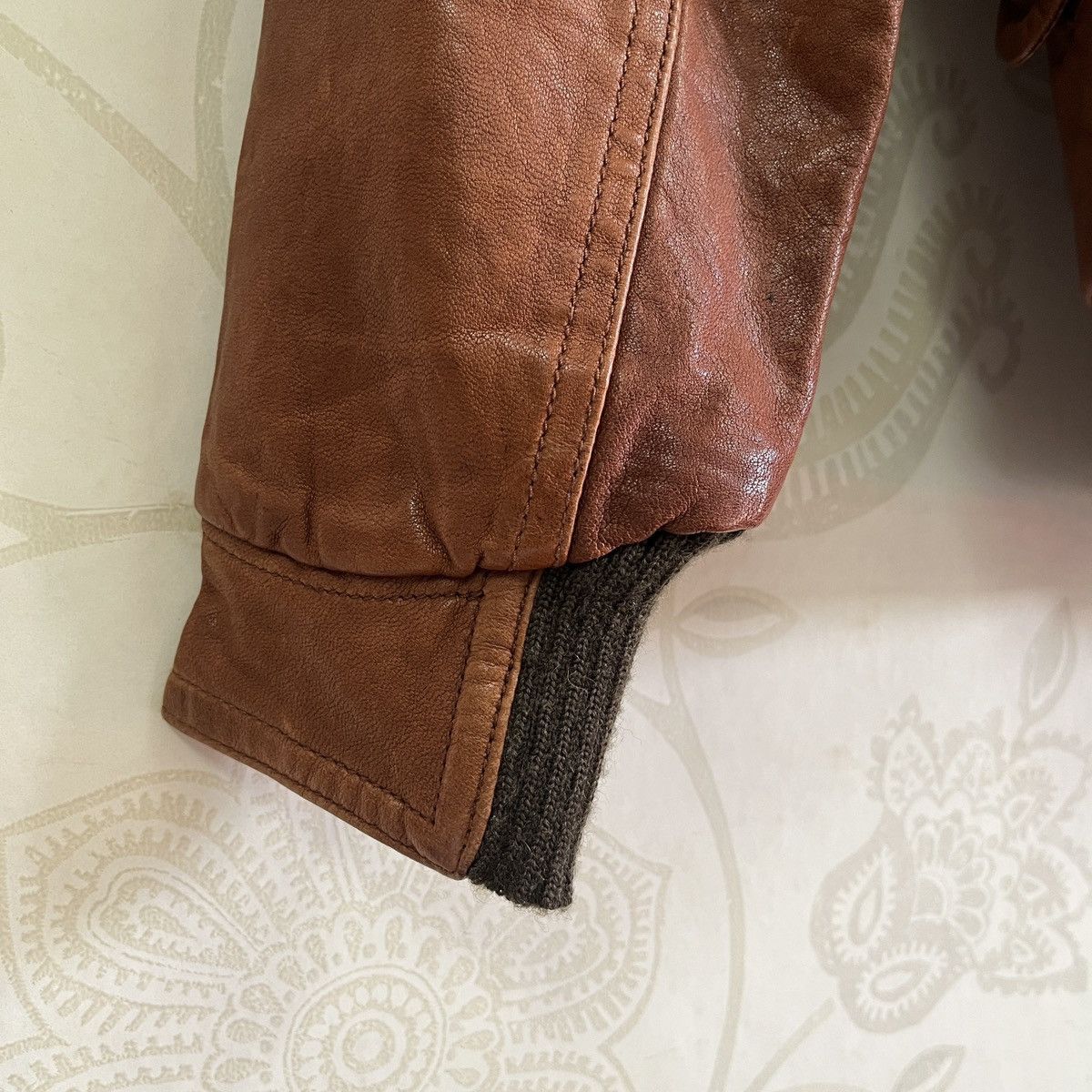 Pas de Calais × Seditionaries Bondage Pas De Calais Sheepskin Leather Jacket Size 38 Size XS / US 0-2 / IT 36-38 - 17 Thumbnail