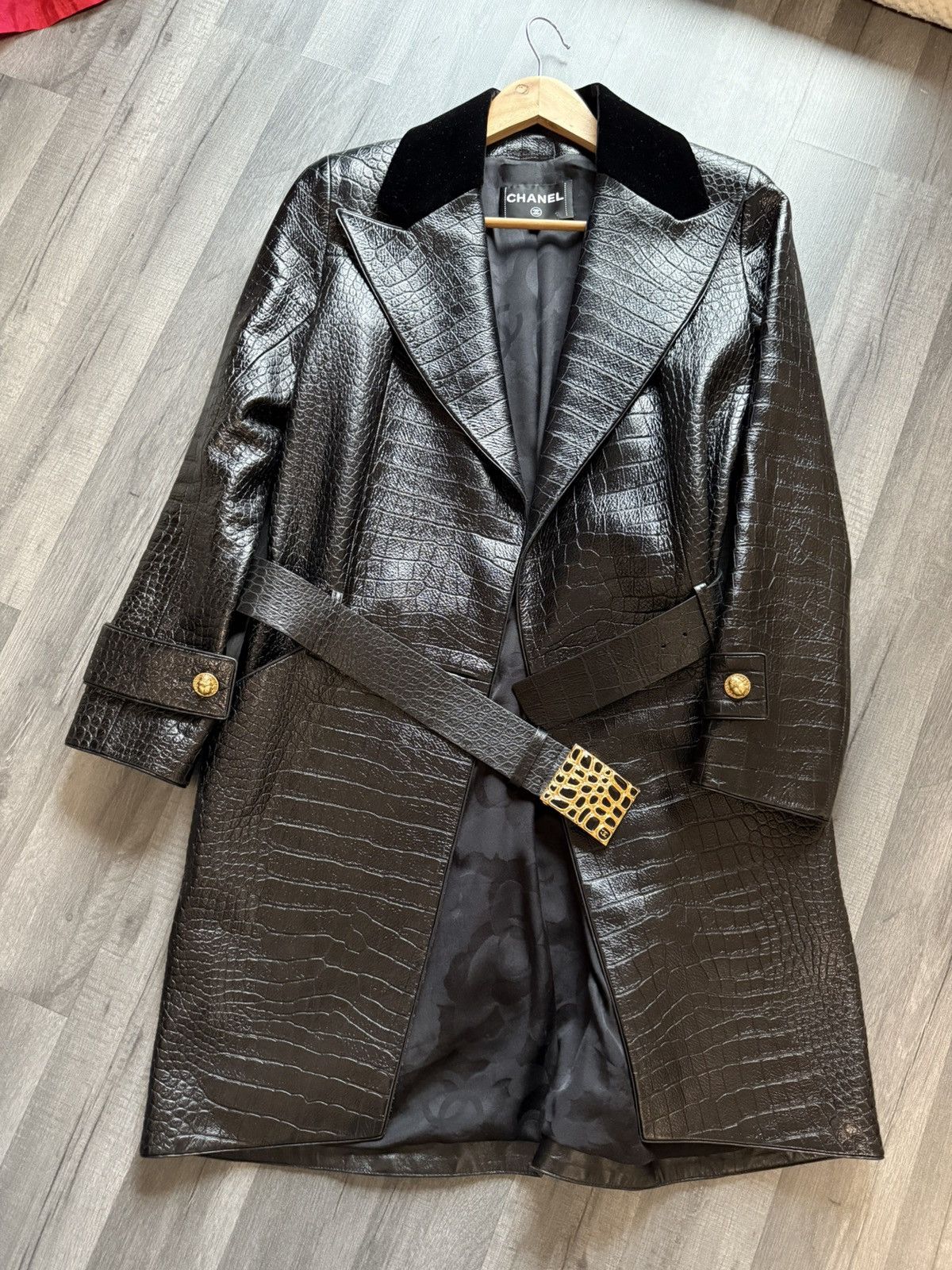 Chanel Coat chanel leather size 36 Size XS / US 0-2 / IT 36-38 - 2 Thumbnail