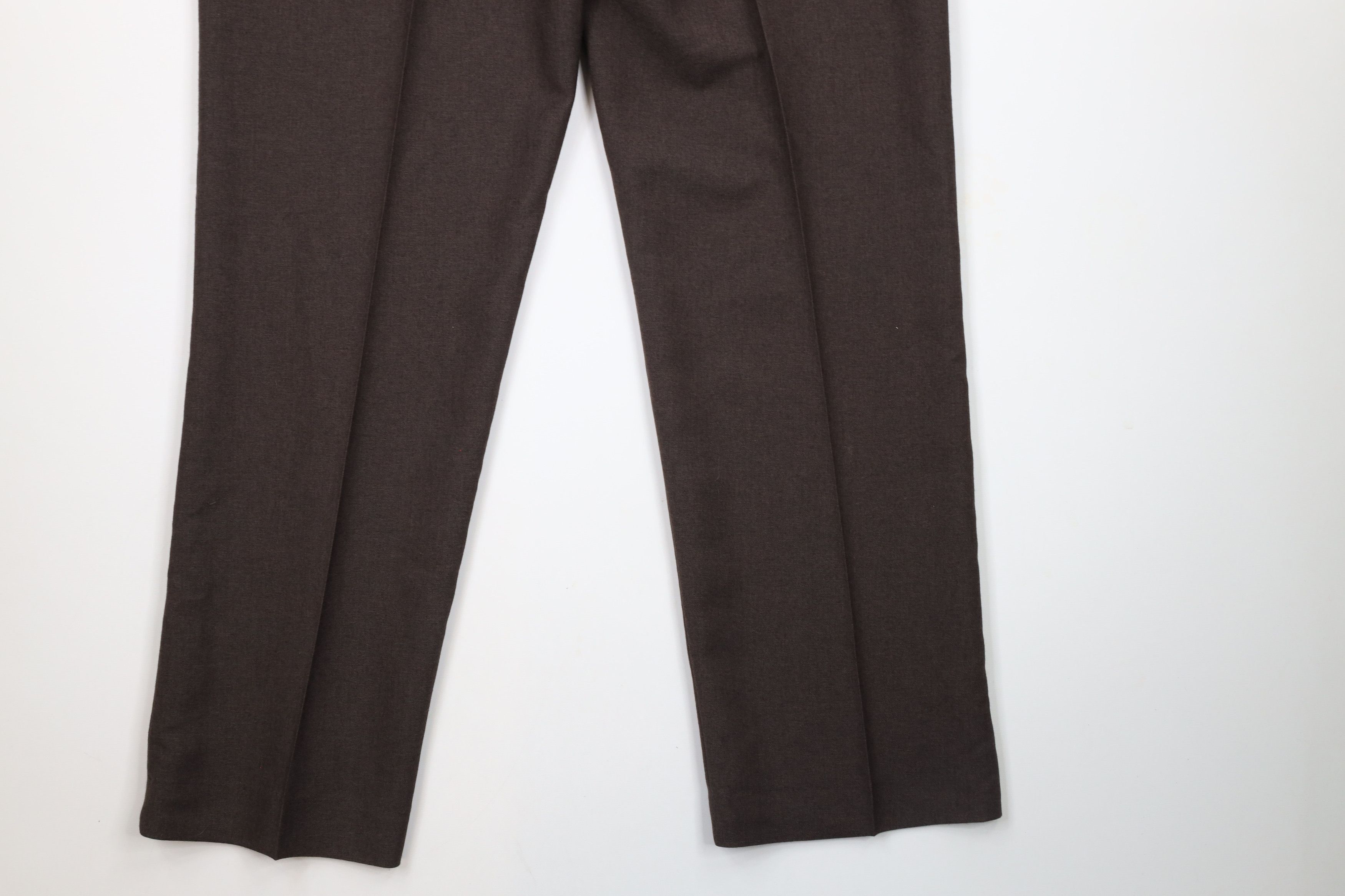 Vintage Deadstock Vintage 70s Streetwear Bell Bottoms Pants Brown Size US 38 / EU 54 - 10 Thumbnail