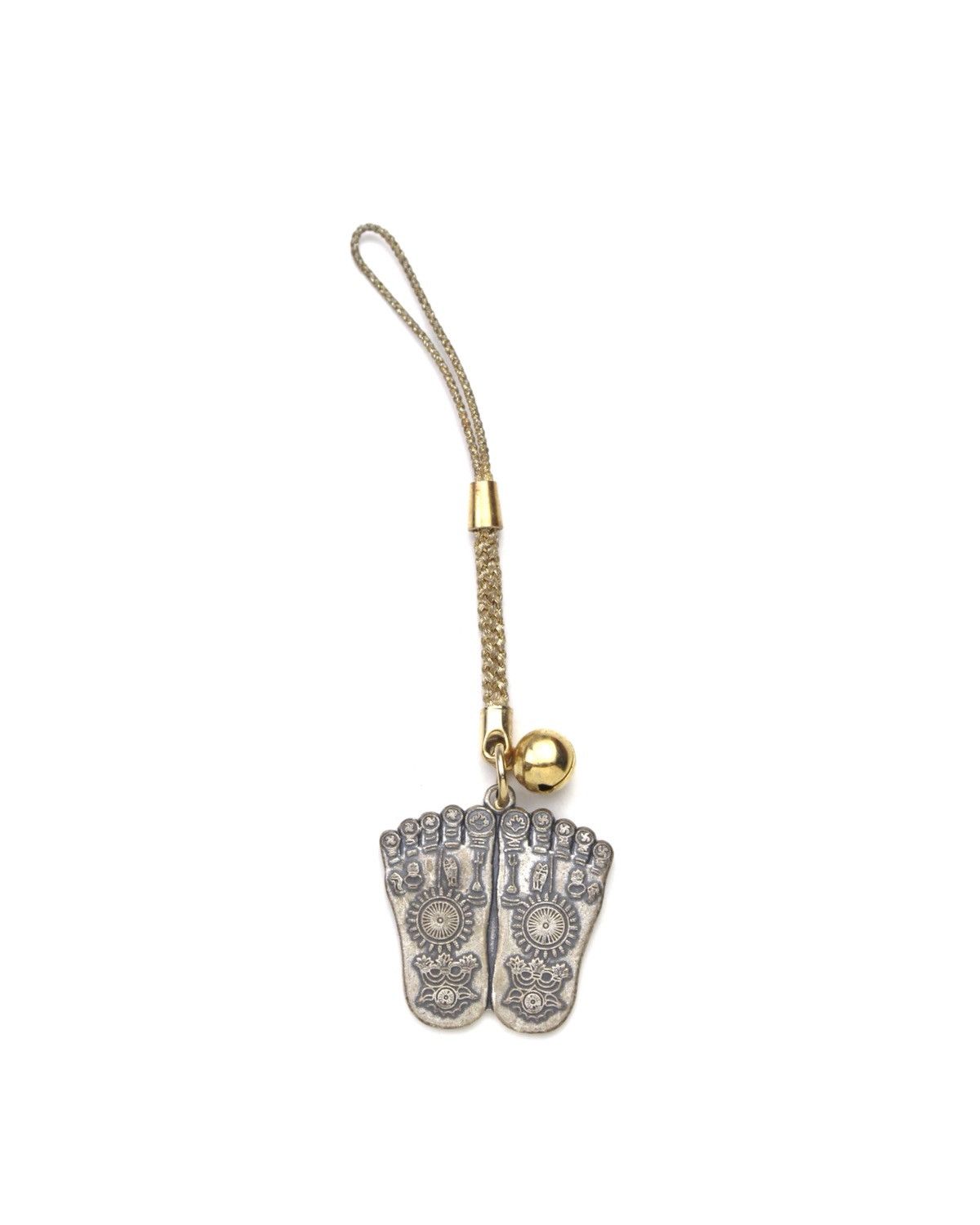 Vintage 2000S BUDDHA FOOTPRINT CHARM (仏足守) – PROTECTION KEYCHAIN Size ONE SIZE - 1 Thumbnail