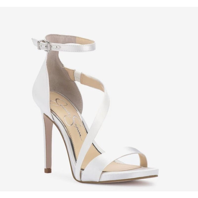 Jessica Simpson JESSICA SIMPSON Bridal Collection Rayli Satin Shoes-Size 9.5 Size US 9.5 / IT 39.5 - 1 Thumbnail