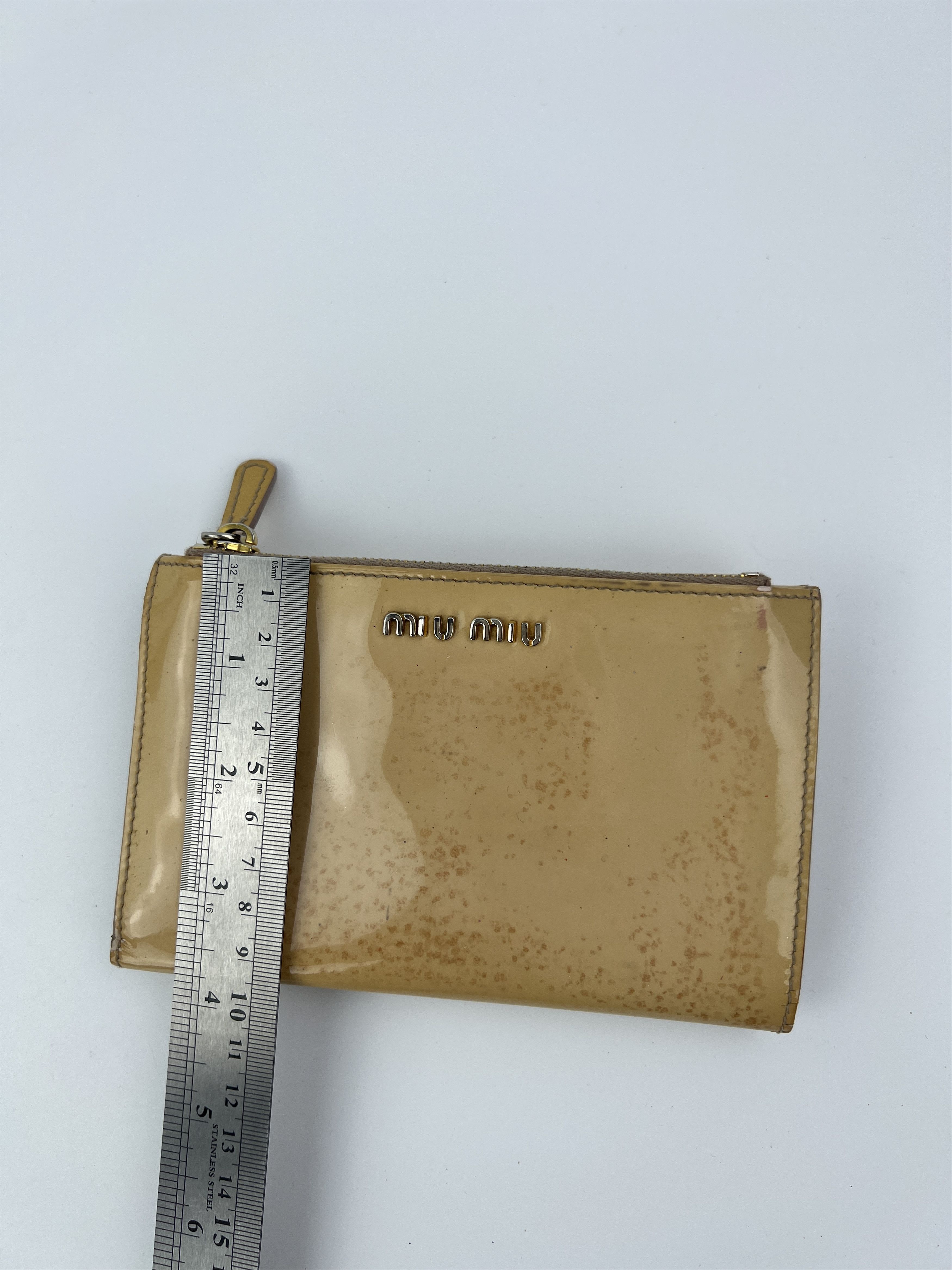Miu Miu Vintage Miu Miu Patent Leather Wallet Size ONE SIZE - 15 Thumbnail