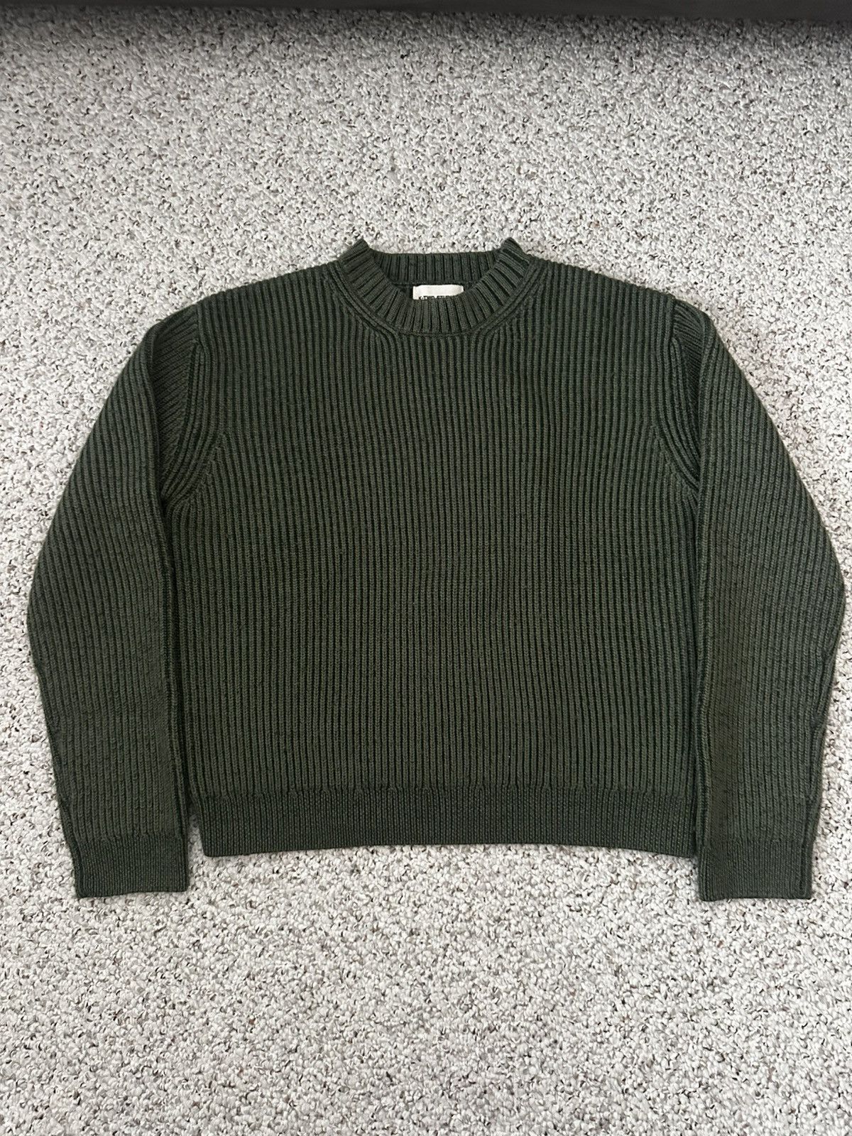 K-Two Studios KTWO STUDIOS DYED KNIT SWEATER (CHARCOAL) | Grailed