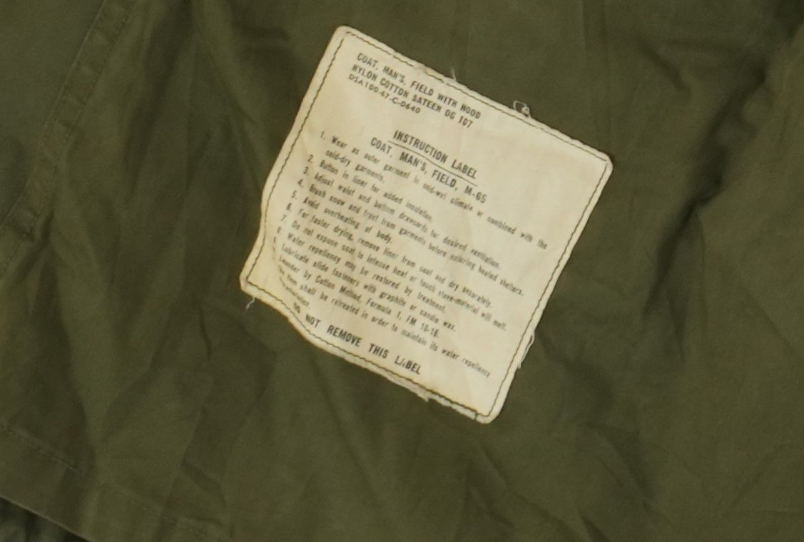 Alpha Industries Vintage 80s Military OG-107 M-65 Field Jacket Size US M / EU 48-50 / 2 - 6 Thumbnail