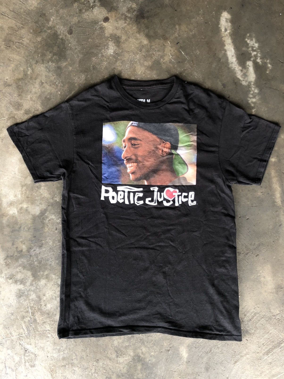 Rap Tees × Vintage Poetic justice drama tshirt Size US M / EU 48-50 / 2 - 1 Thumbnail