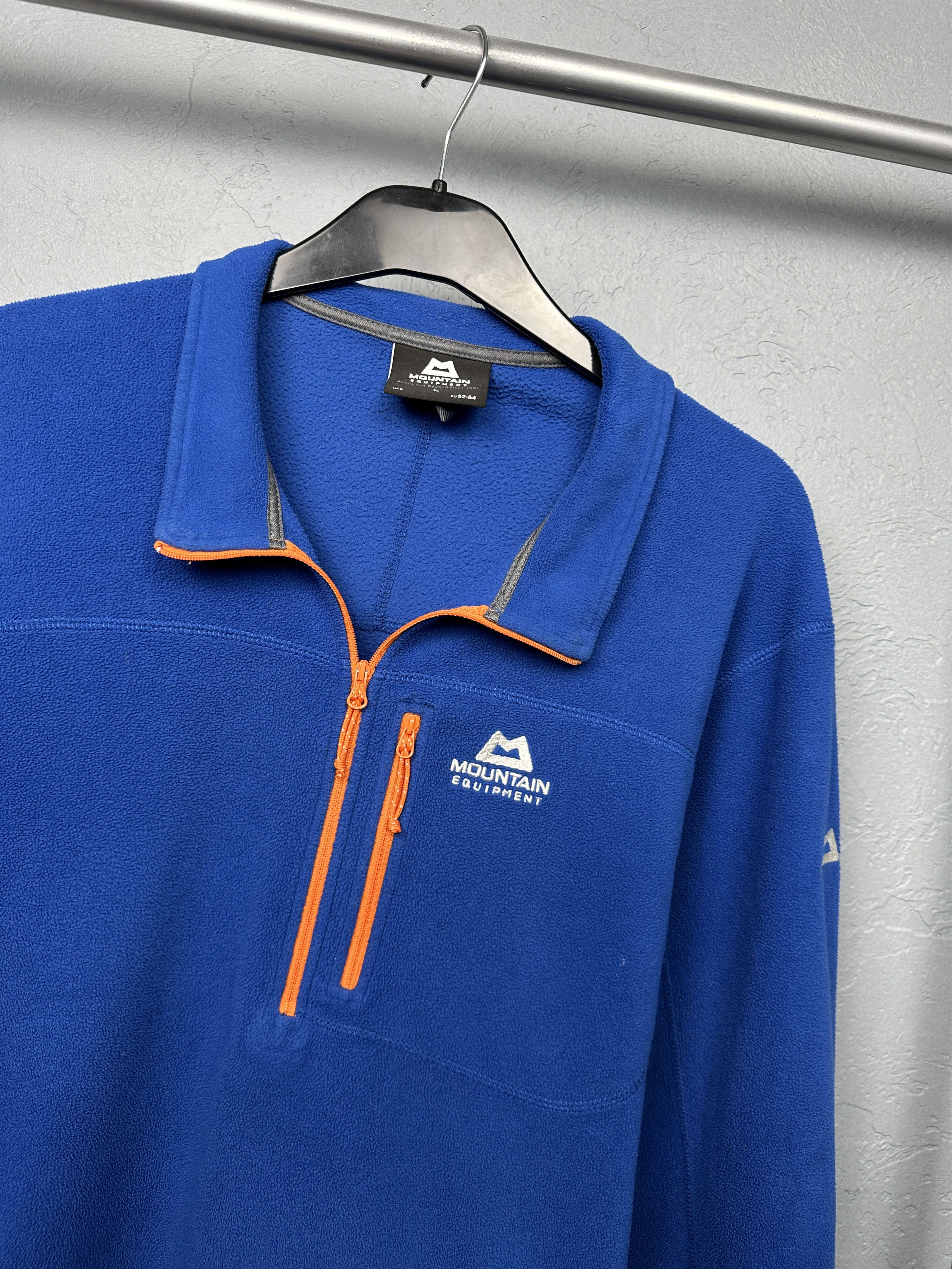 Mountain Equipment Company Mountain Equipment Vintage Mens 1\4 Zip Fleece Jacket Size US L / EU 52-54 / 3 - 2 Thumbnail