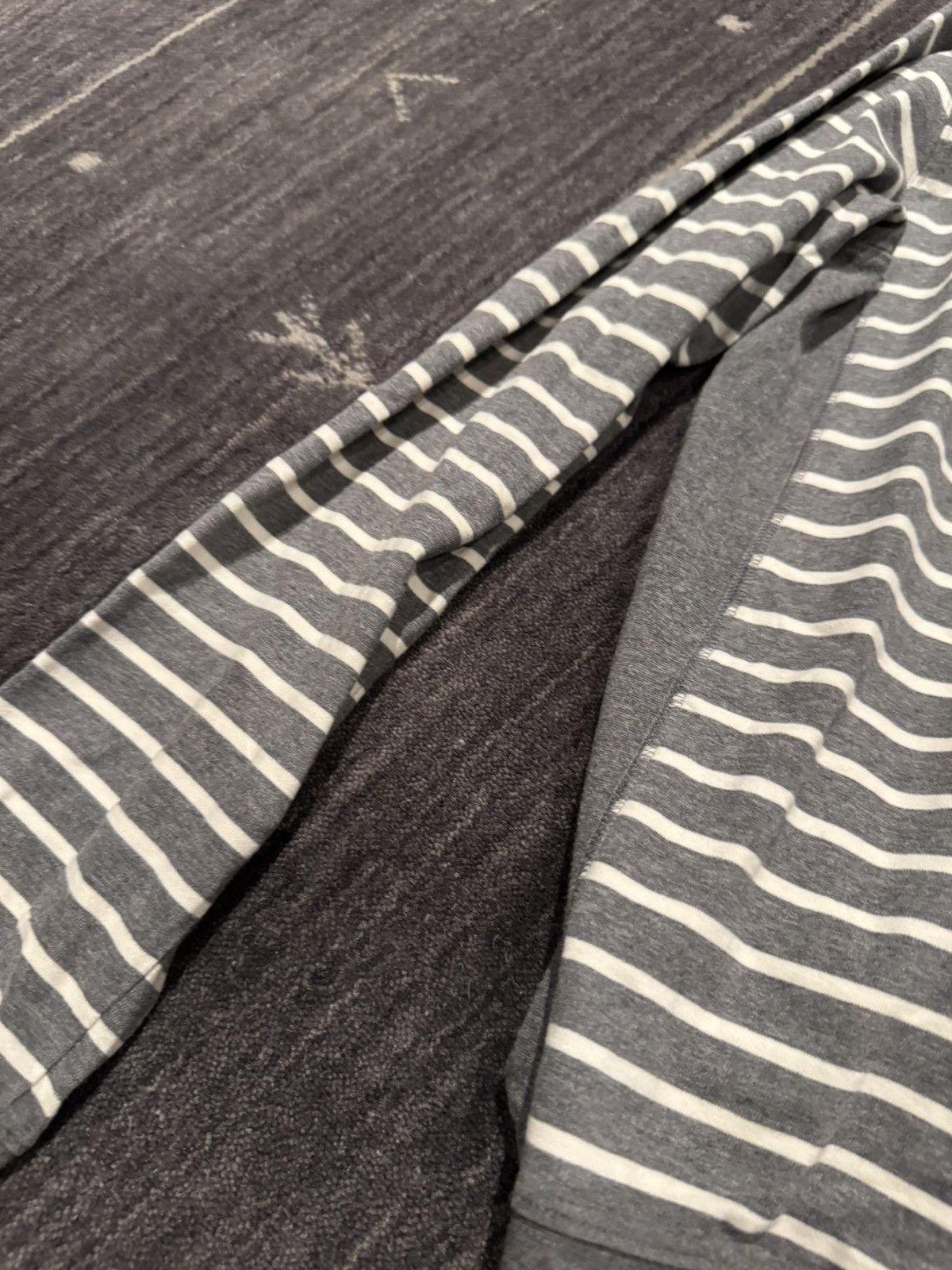 Carhartt CARHARTT Gray and White Striped Lightweight Sweatshirt Size US S / EU 44-46 / 1 - 4 Thumbnail