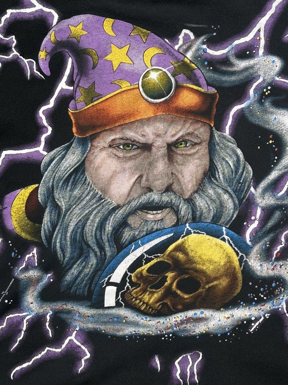Other Vintage 90s Wizard Tee American Thunder Size US L / EU 52-54 / 3 - 2 Thumbnail