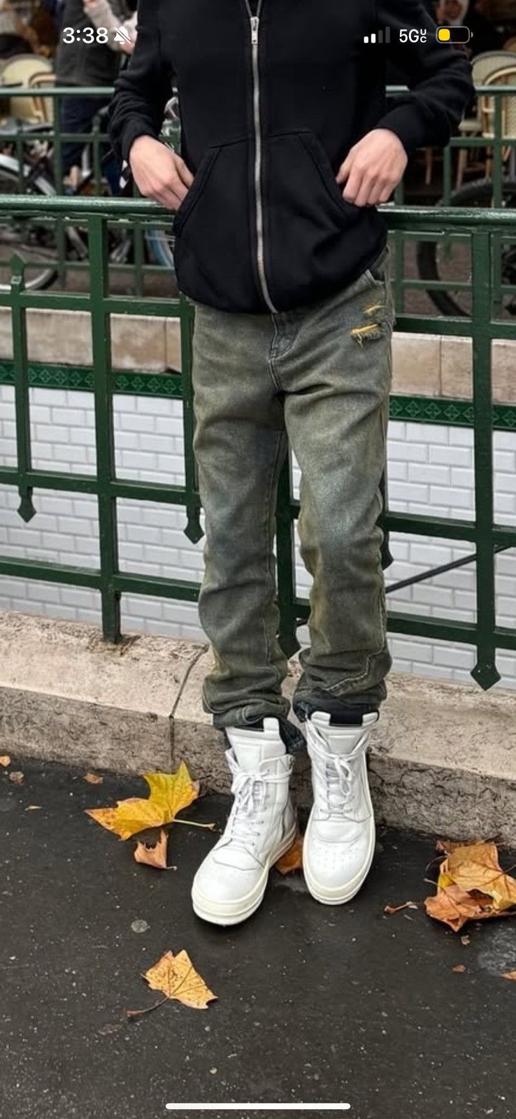 If Six Was Nine Mud Wash Denim Cut rare Size US 32 / EU 48 - 1 Thumbnail